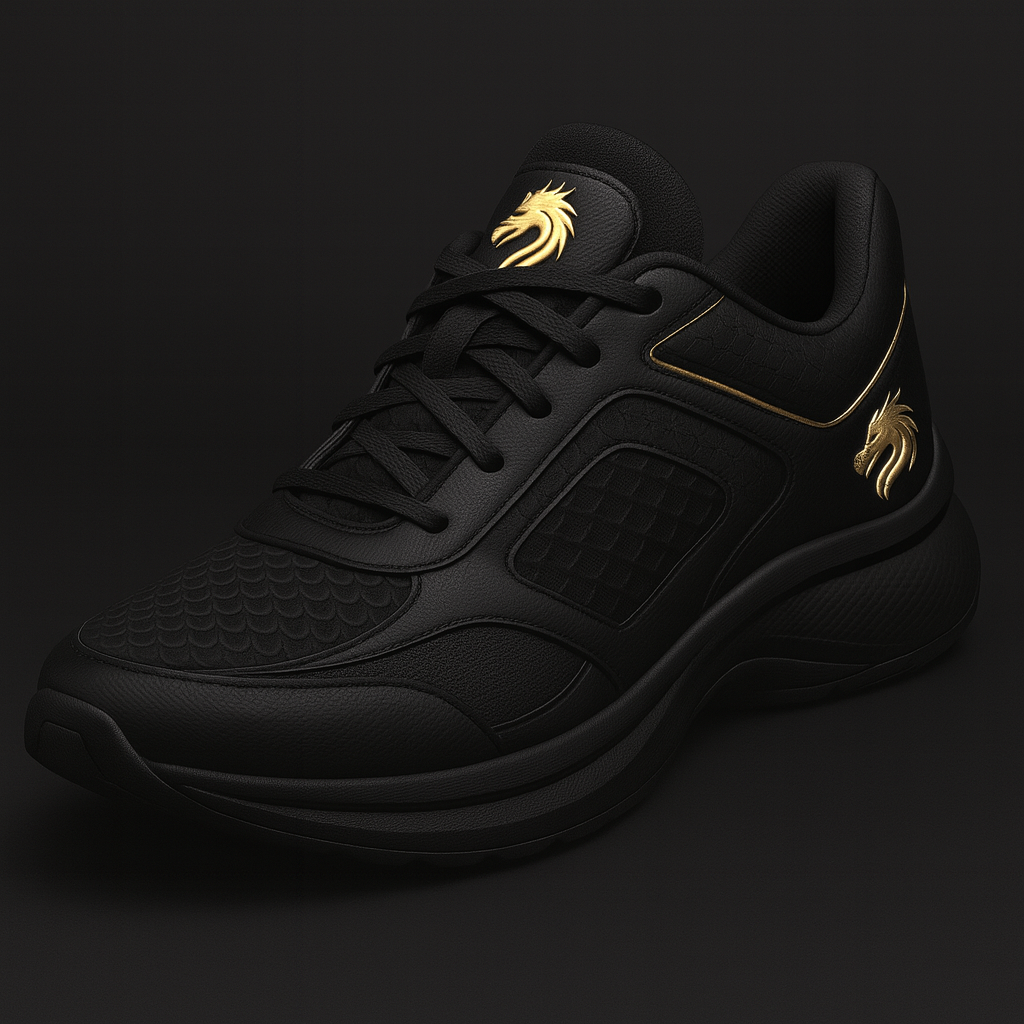 Tênis Dragão Dourado