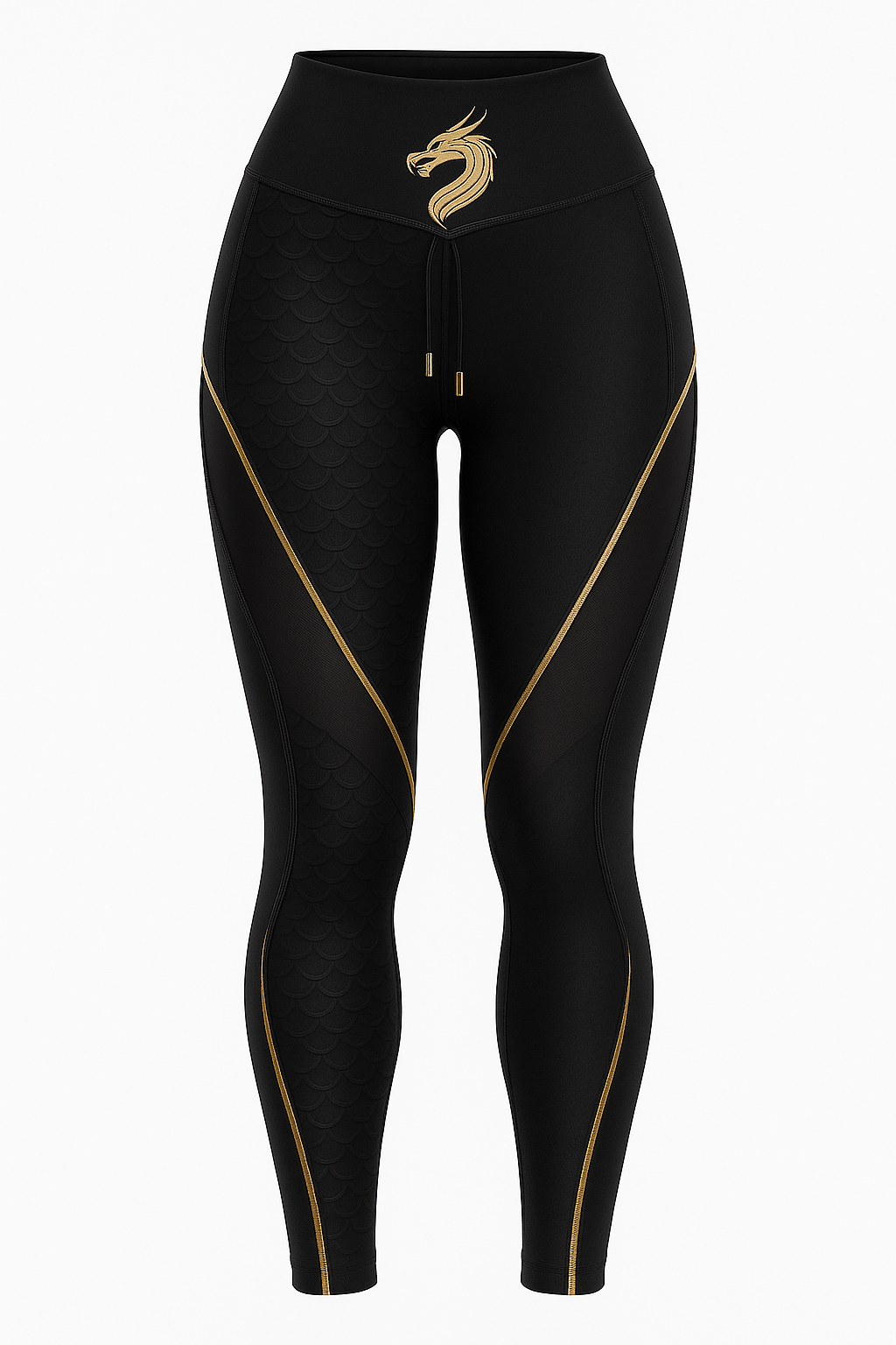 Legging Dragão Dourado