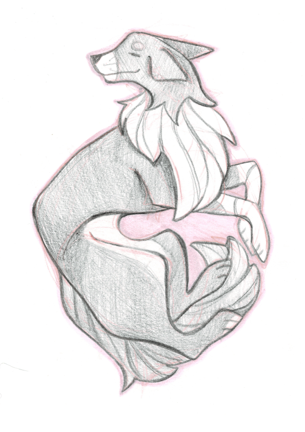 Pencil illustration - Winnie