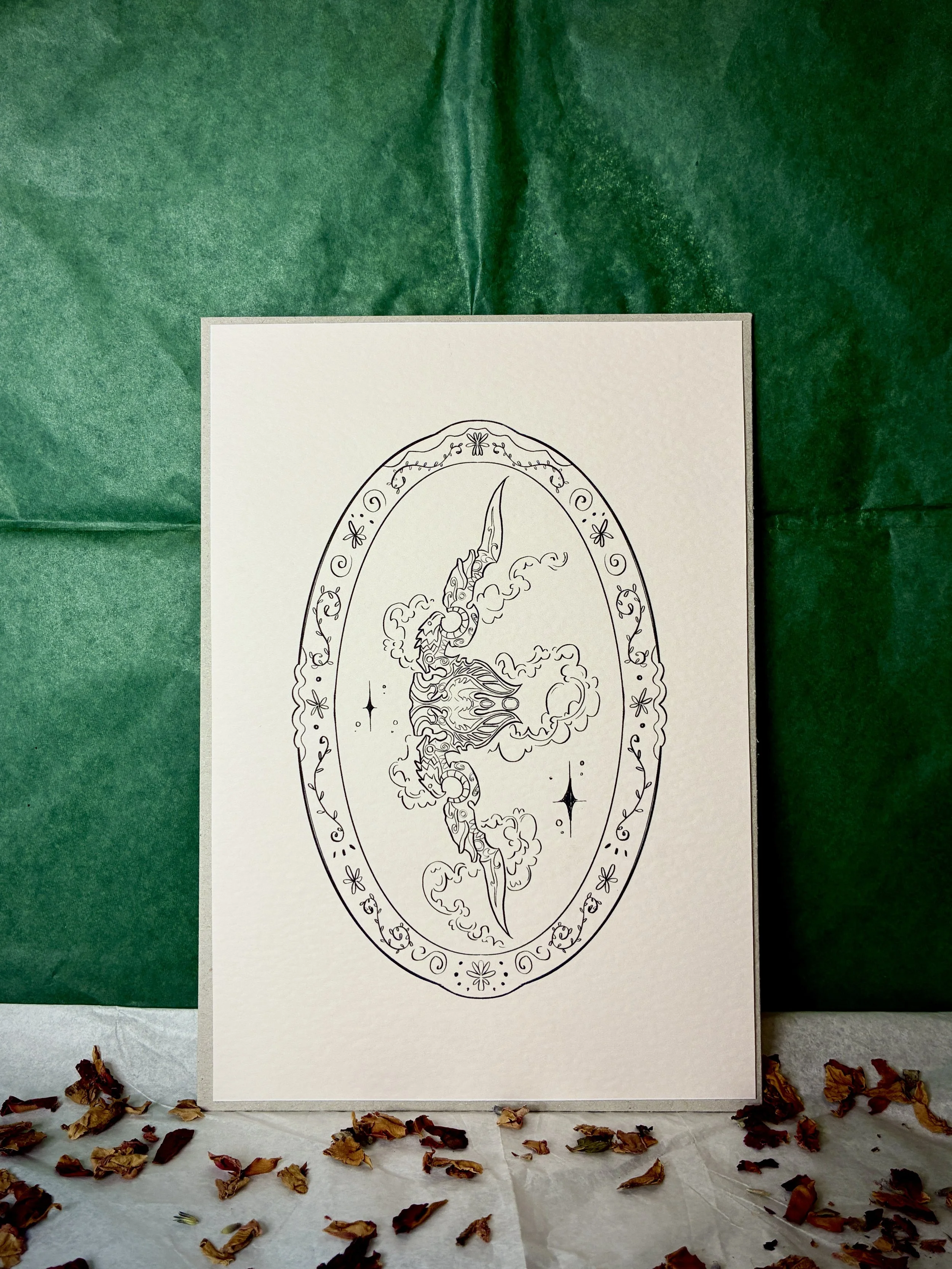 Warcraft Weapons - Thor'idal A5 print