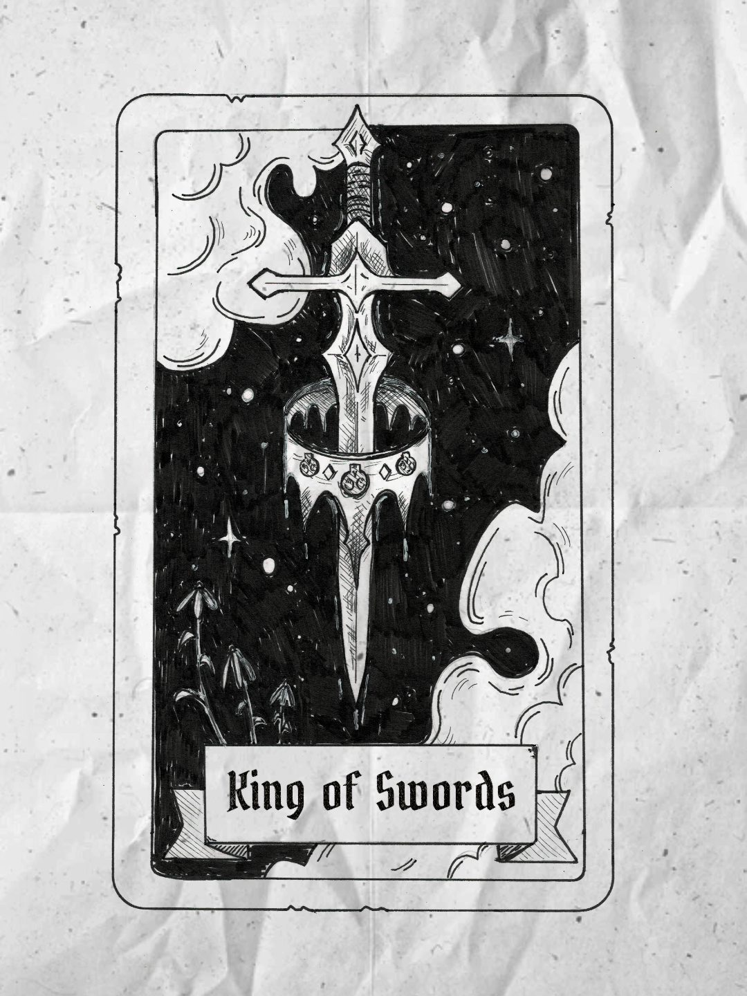 King of Swords illustration
