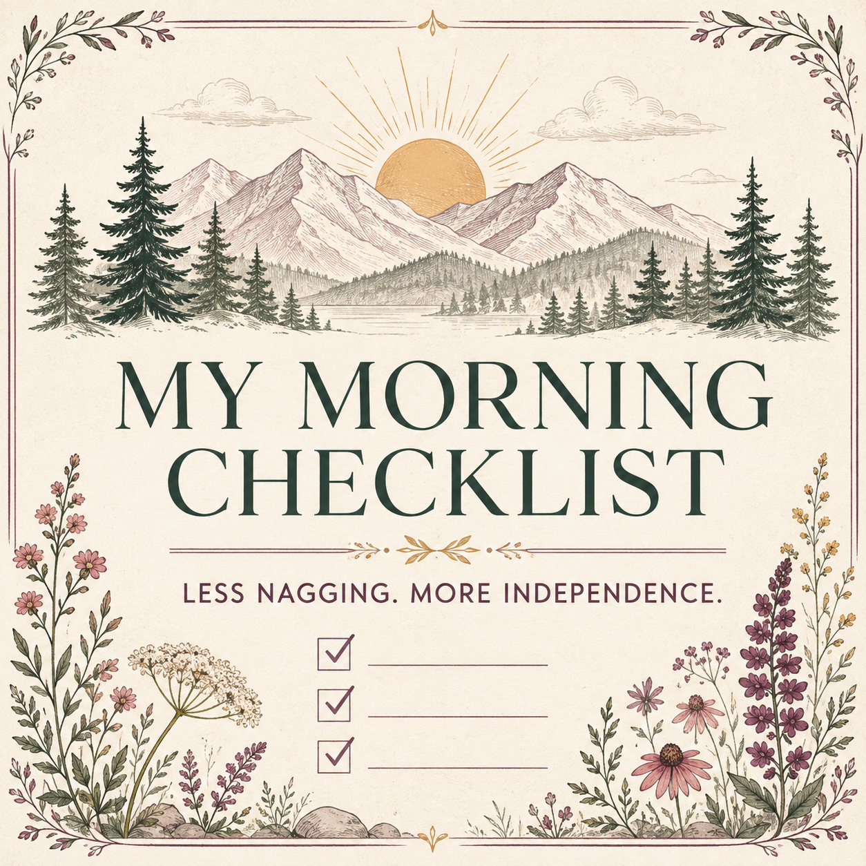 My Morning Checklist