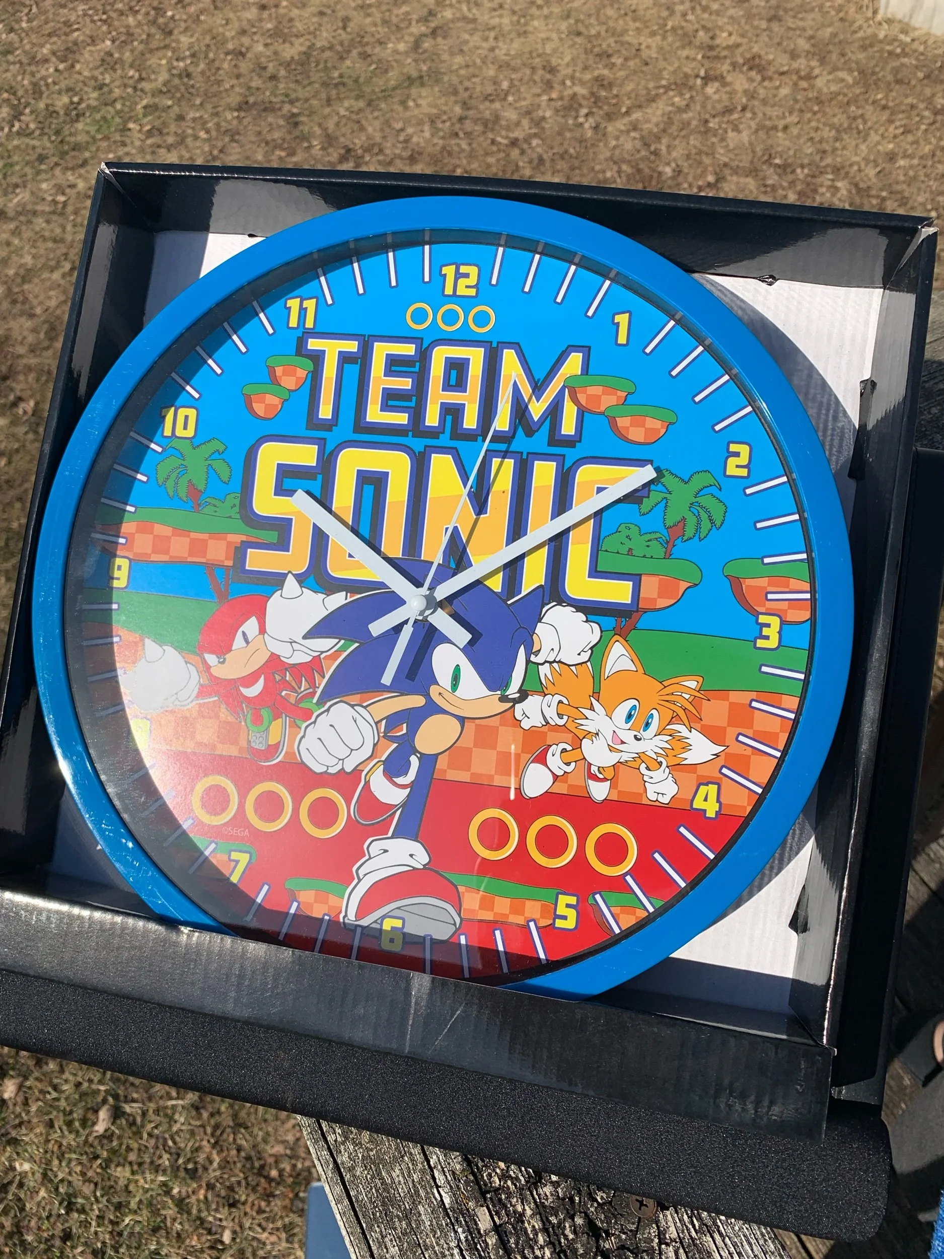 Team Sonic Wall Clock