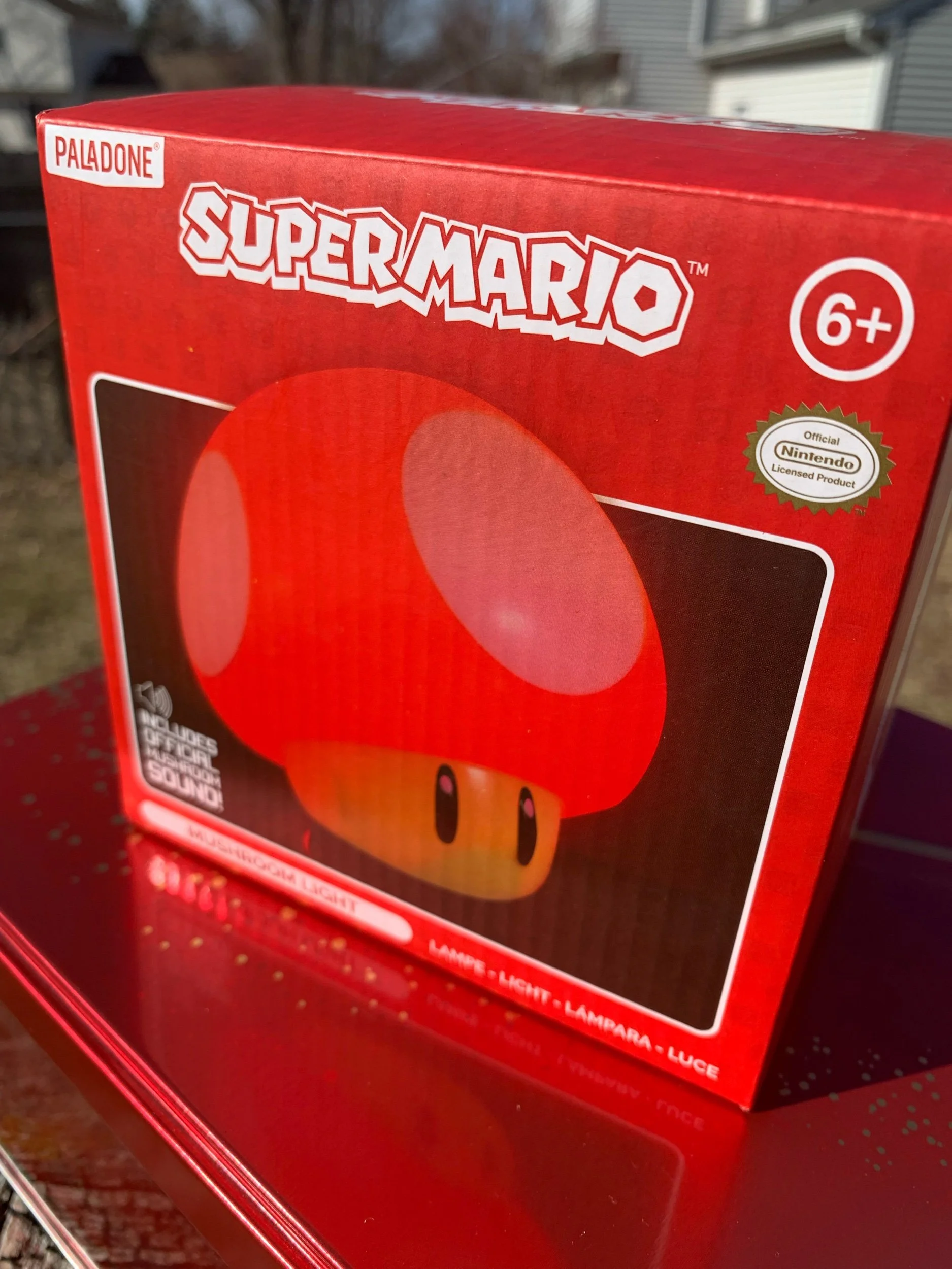 Super Mario Mushroom Light