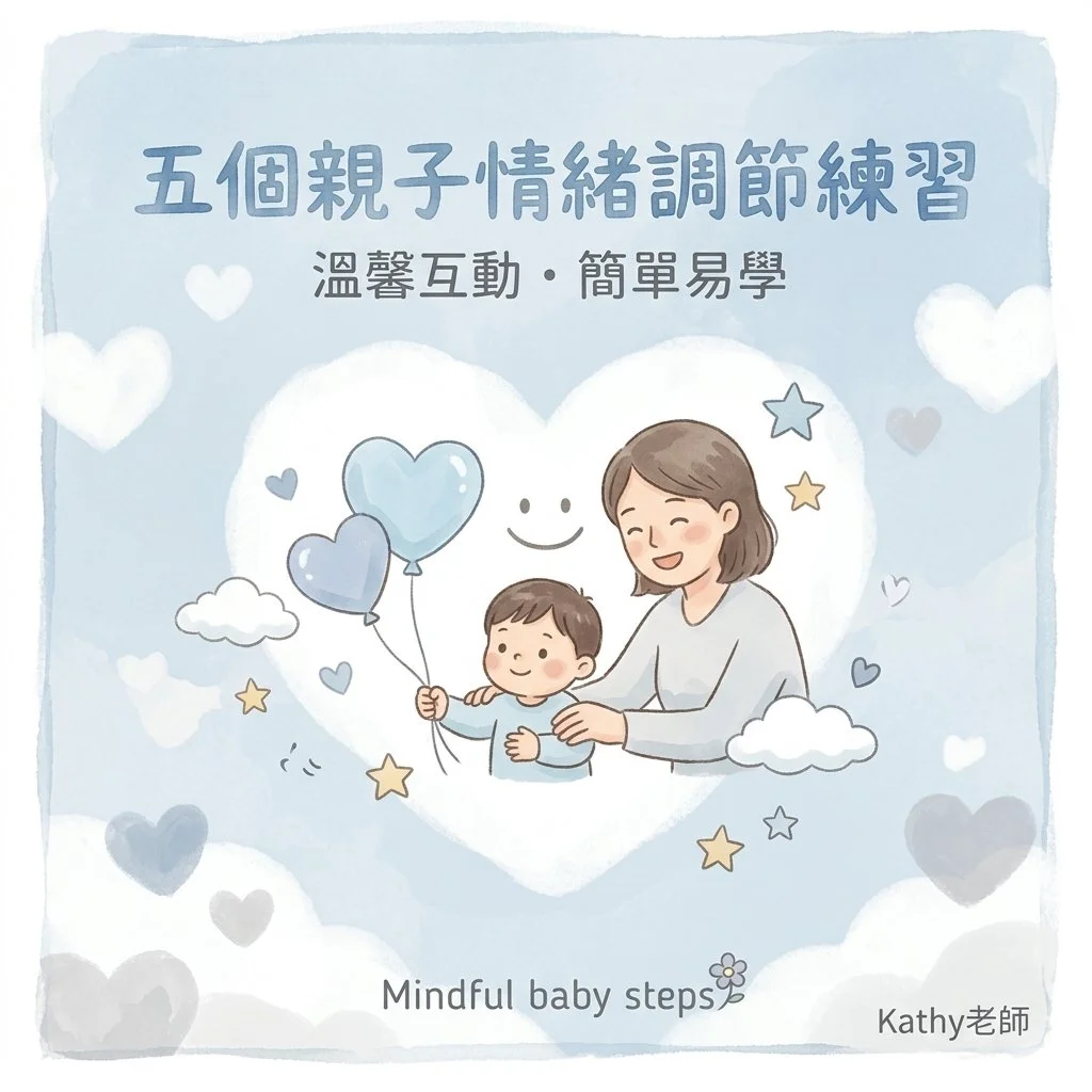 五個親子情緒調節練習