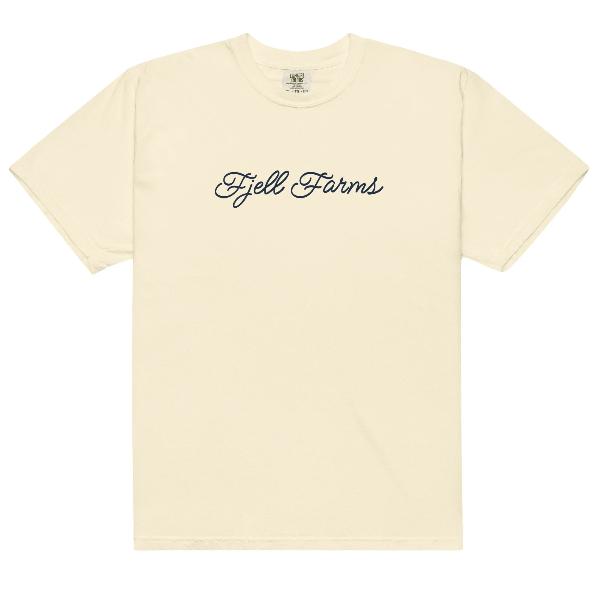 Script 'Fjell Farms' Tee - The Elegant