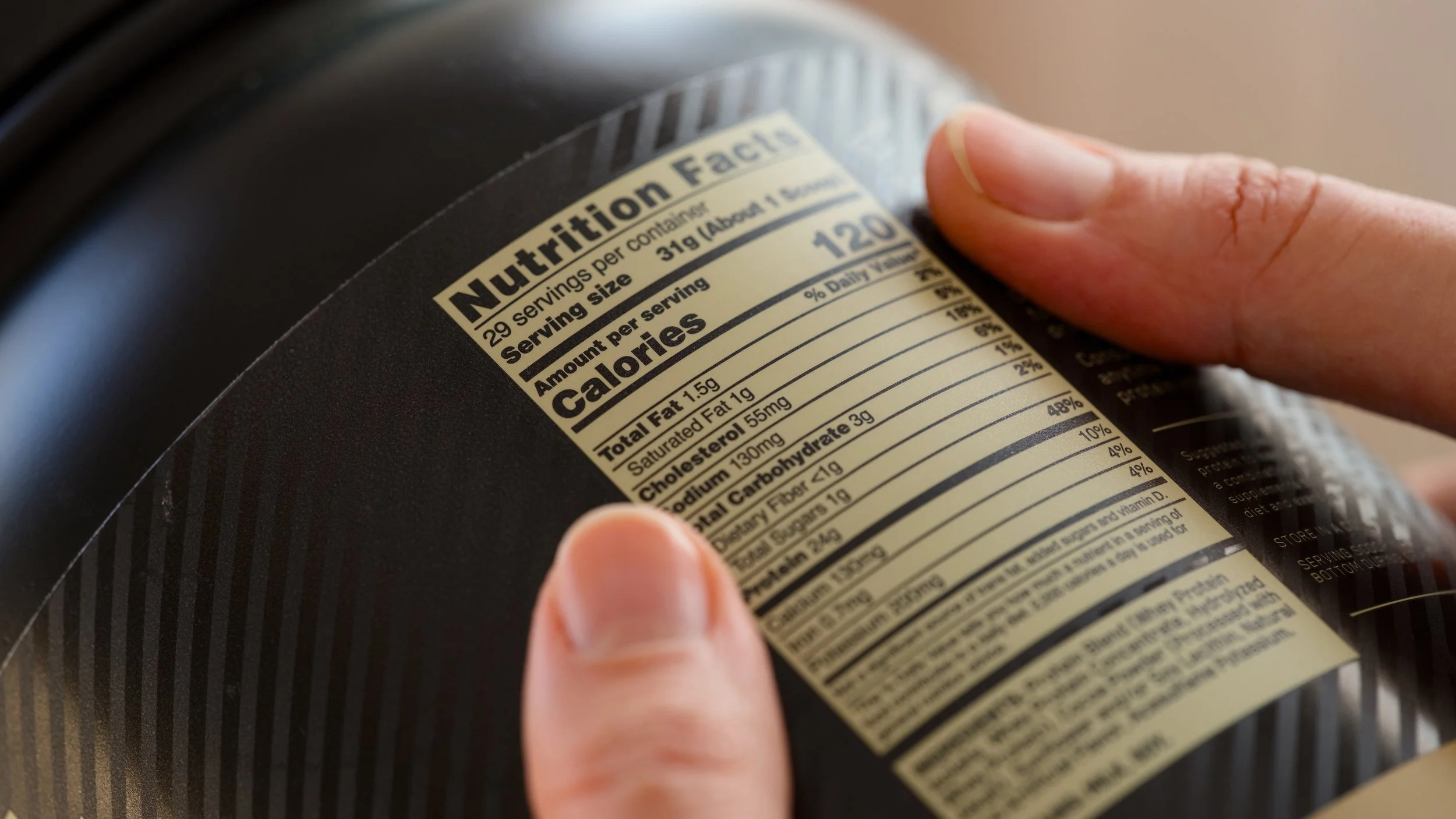HOW TO READ a nutrition label