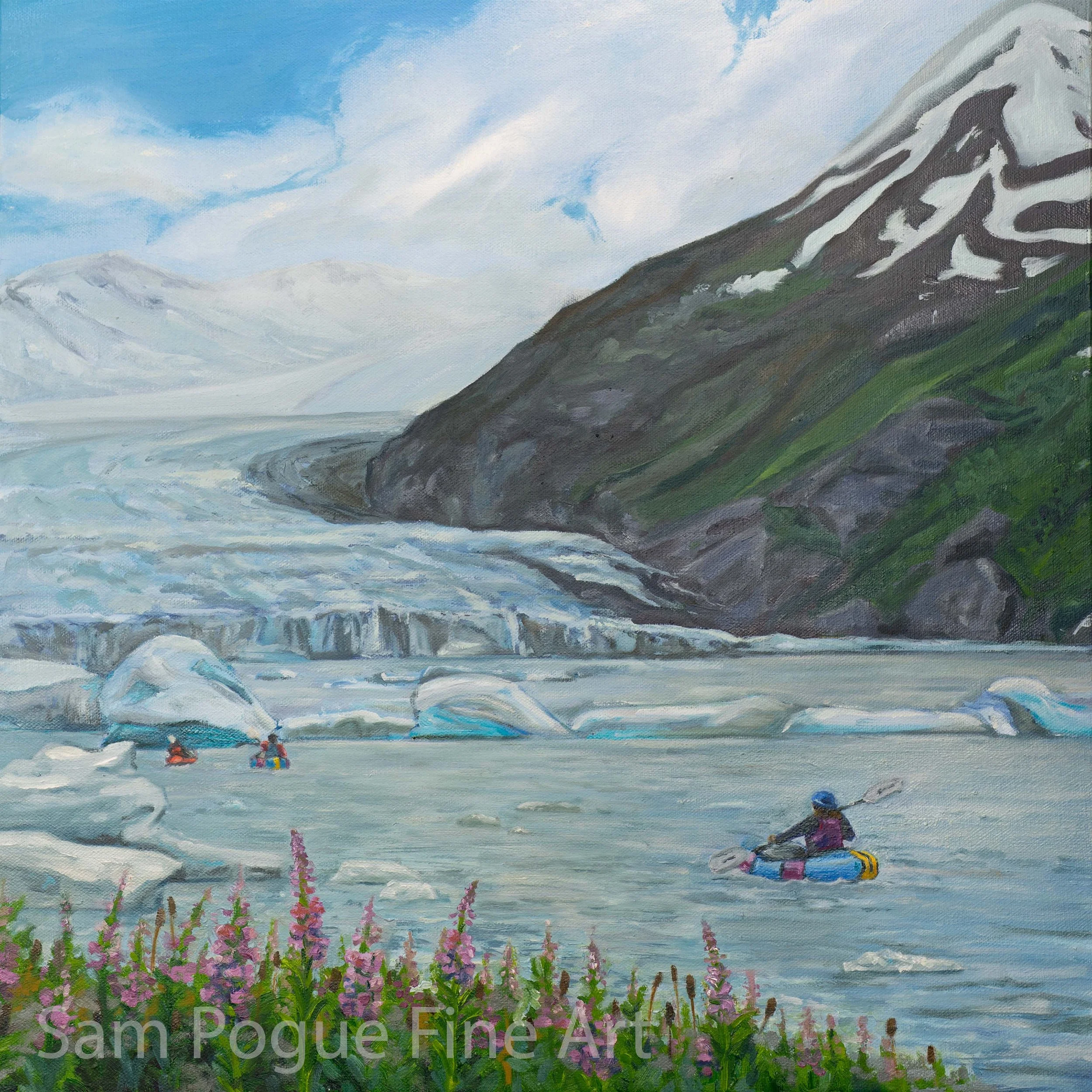 Spencer Glacier Packraft - Print