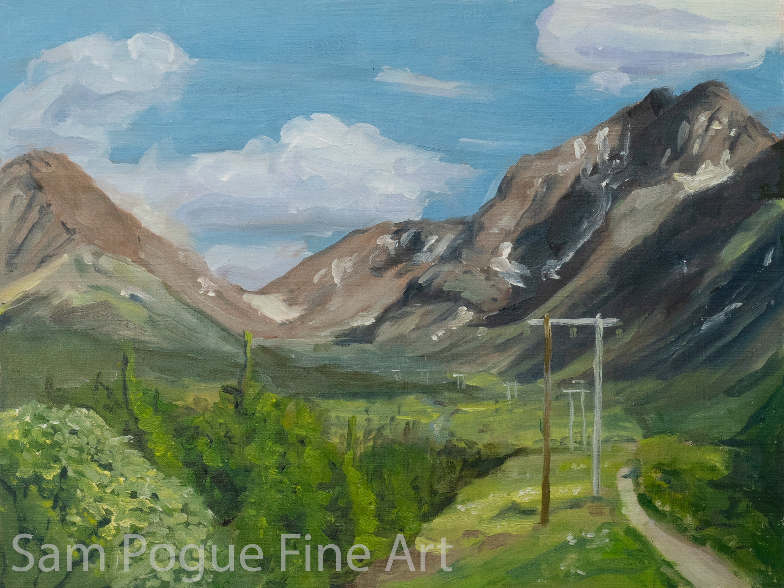 Powerline Pass - Print