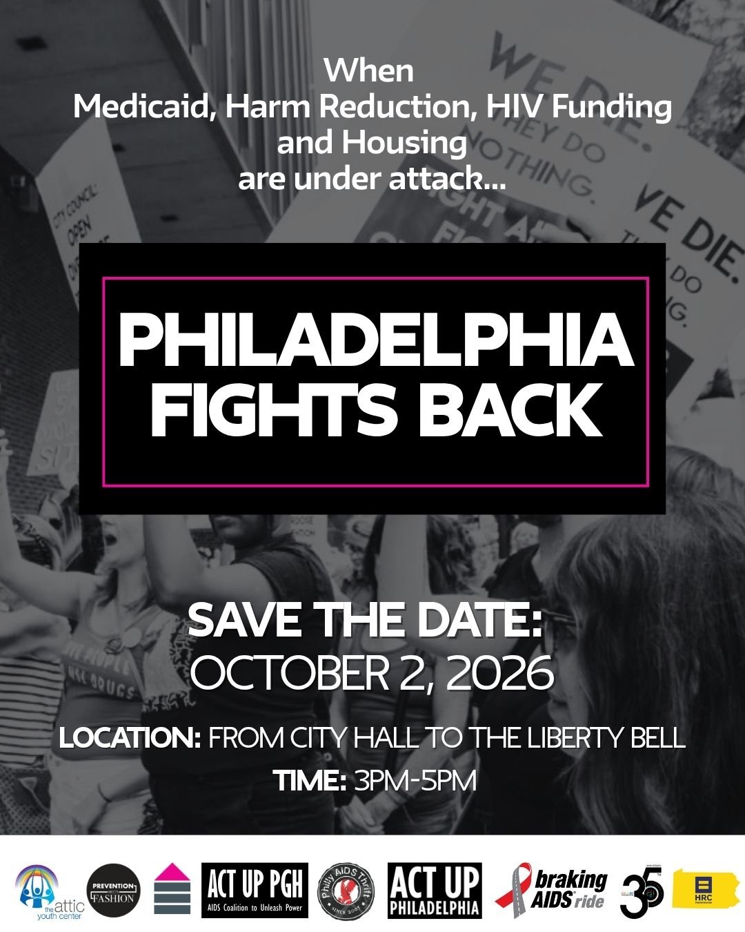 Braking AIDS October Philly Action