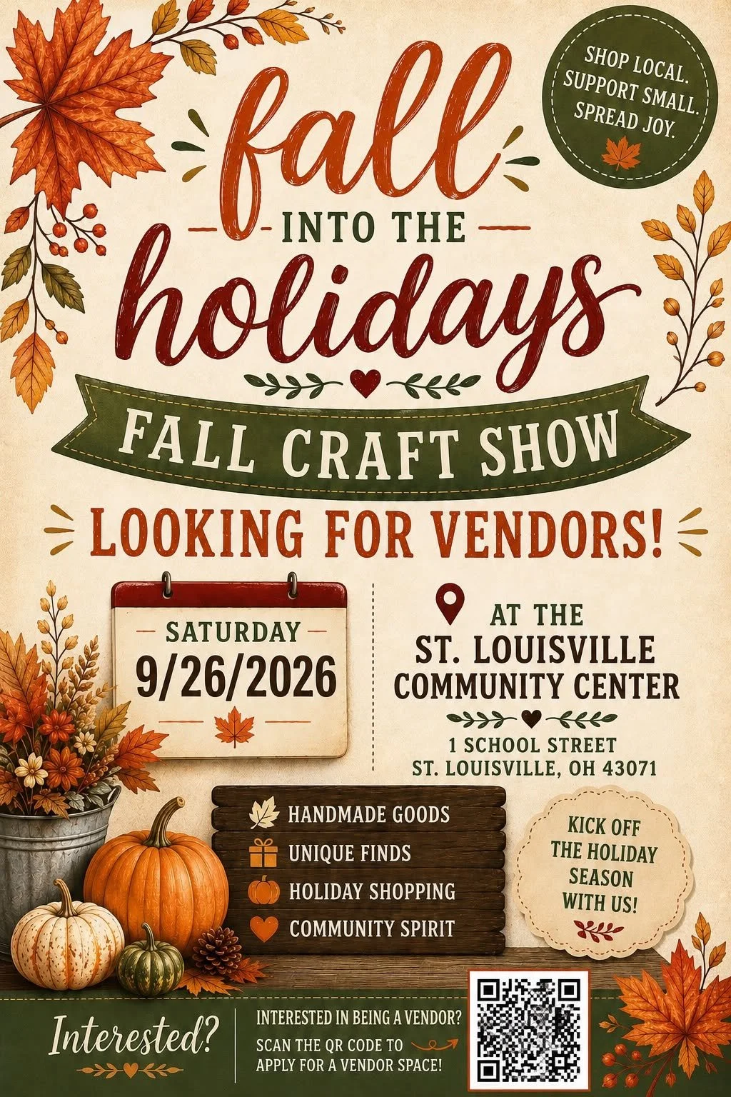 Fall into Holidays Craft Fair