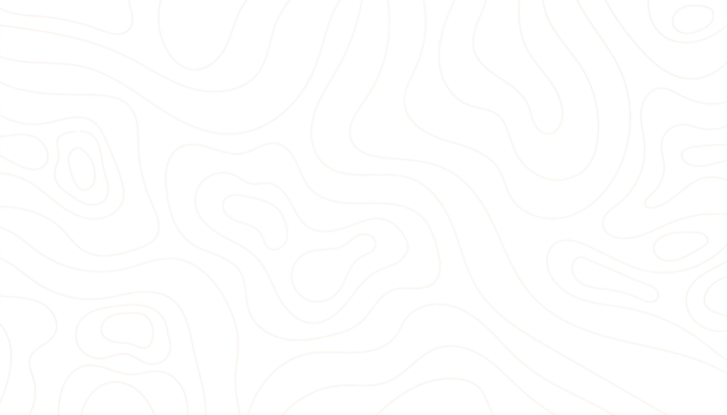 Black background with white contour lines creating an abstract topographical pattern.