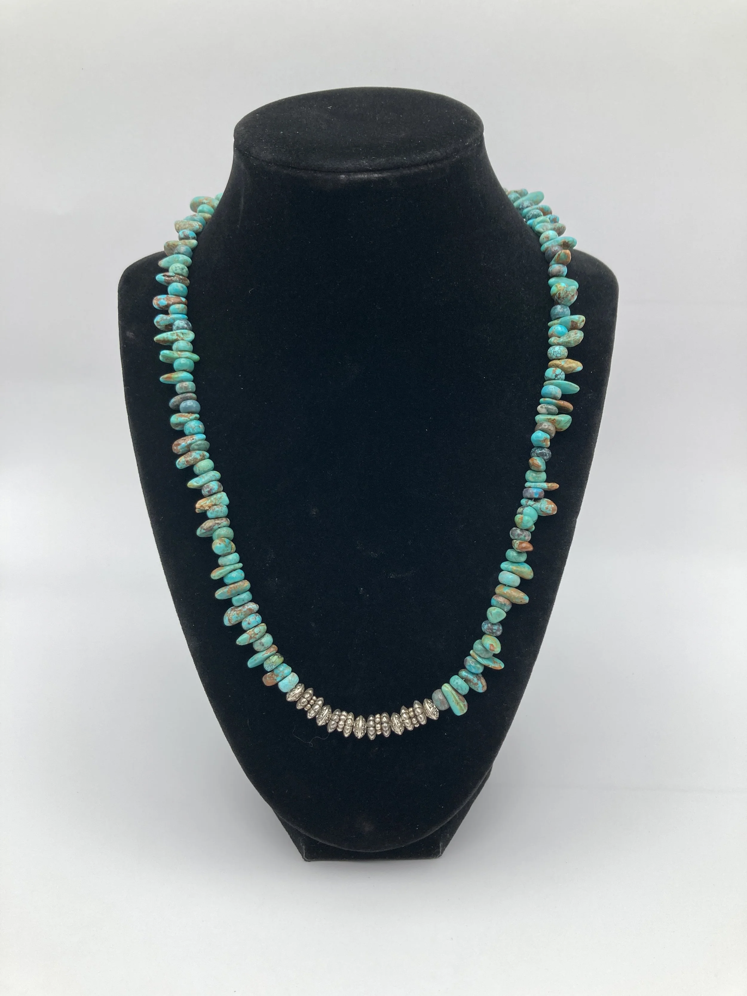 silver & turquoise necklace