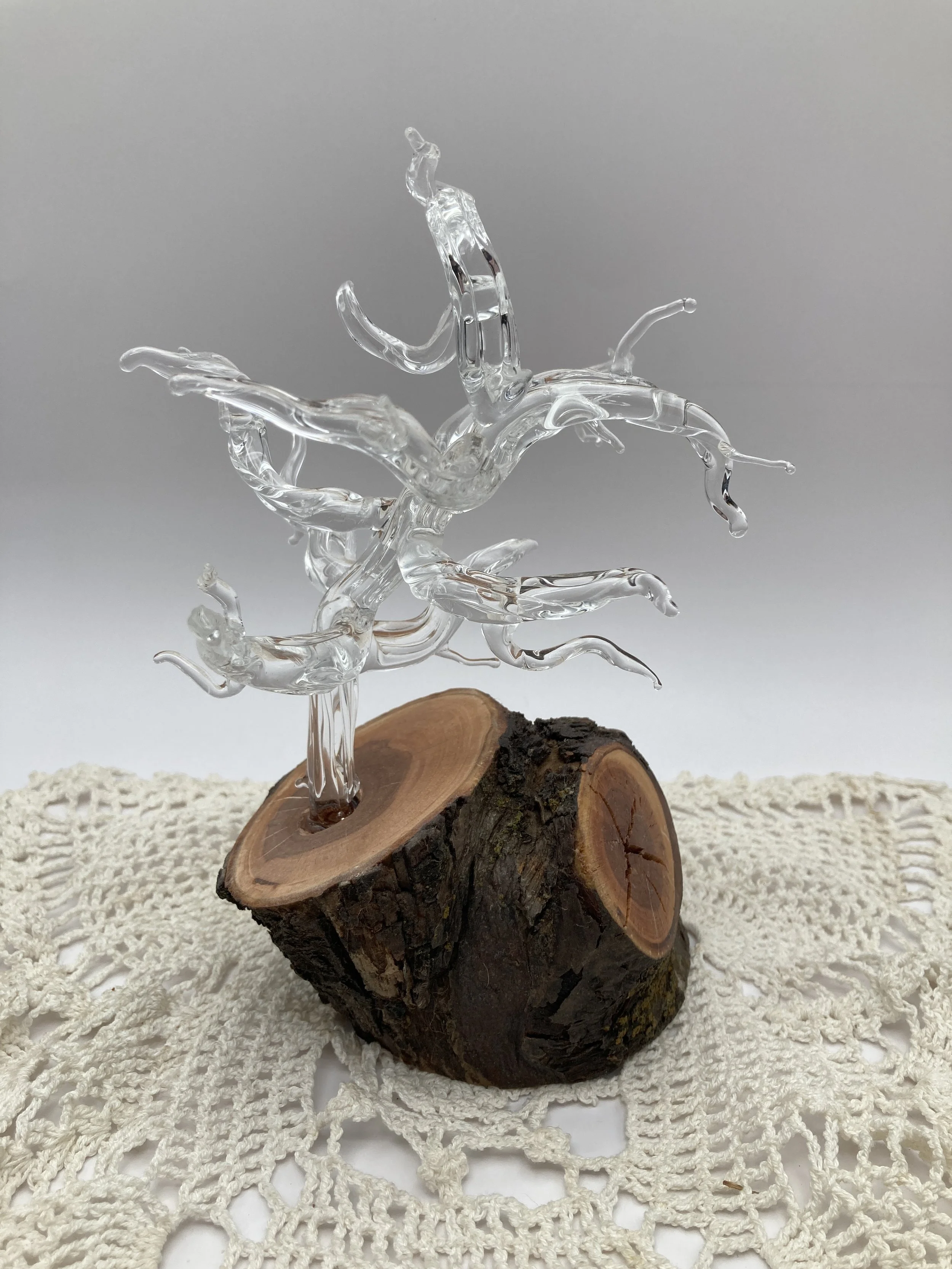 Crystal Glass Freeform Tree