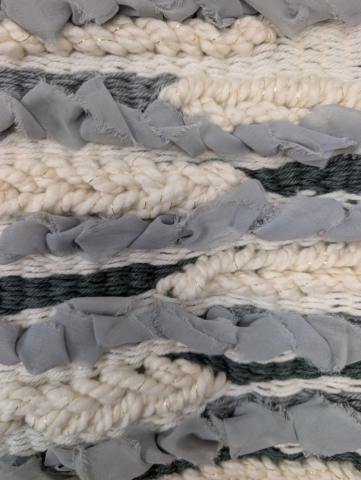 Hand Woven Wall Hanging Tapestry by Holly Cromer