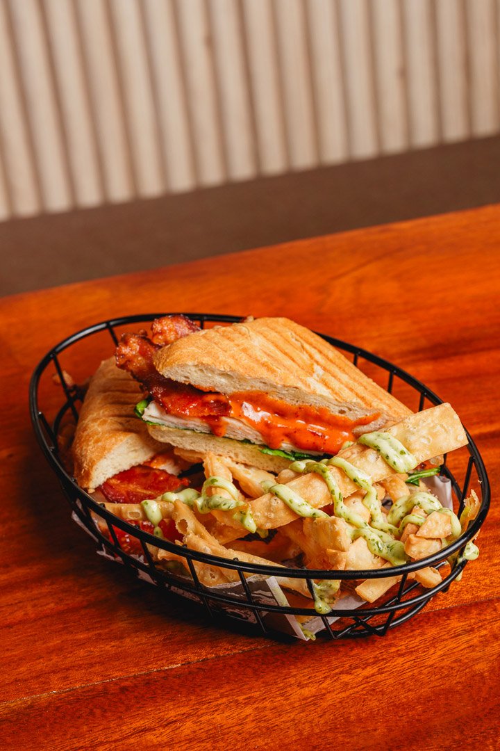 Turkey chipotle panini