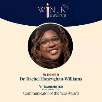 Rachel wins Woman Neuroscience Communicator