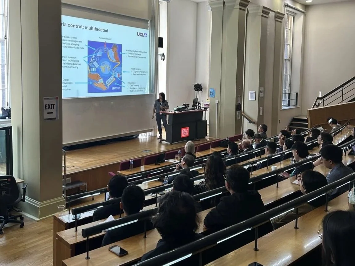 Anya Joins Interdisciplary  Experts to Discuss Malaria Control at KCL
