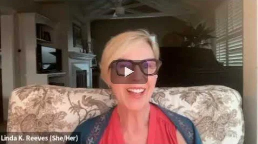 Therapist Linda Reeves talks about the emotional journey parents undergo when their child comes out as transgender or non-binary at a PFLAG Manhattan Beach/South Bay meeting.