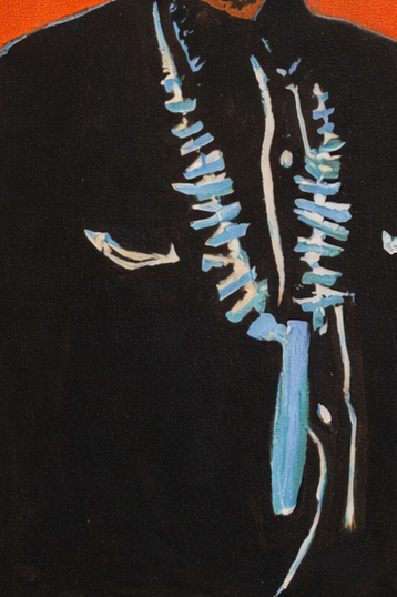 Diné 001
Oil on Canvas     36”×48“     2025