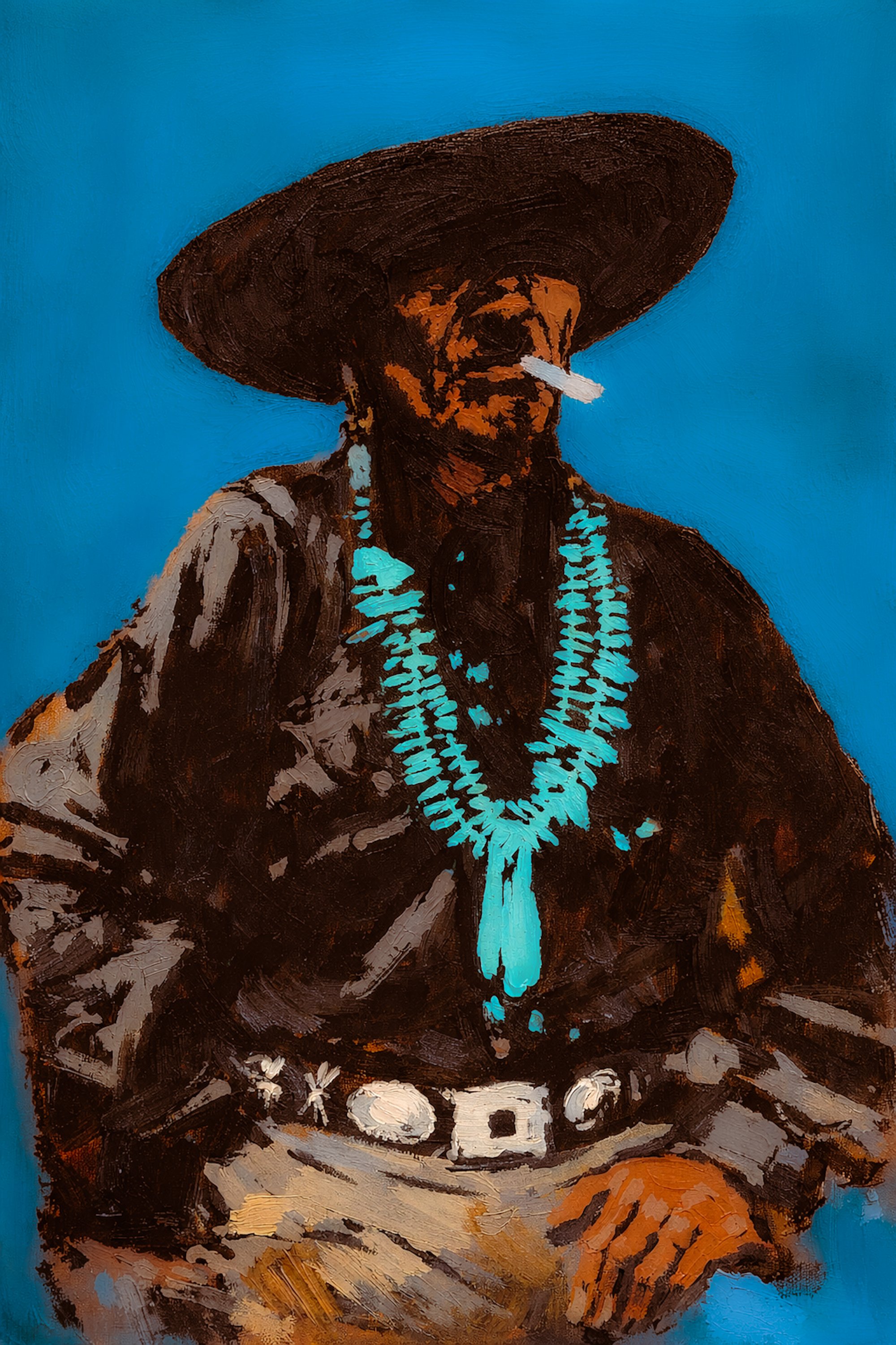 el fumador
Oil on Canvas     36”×48“     2025