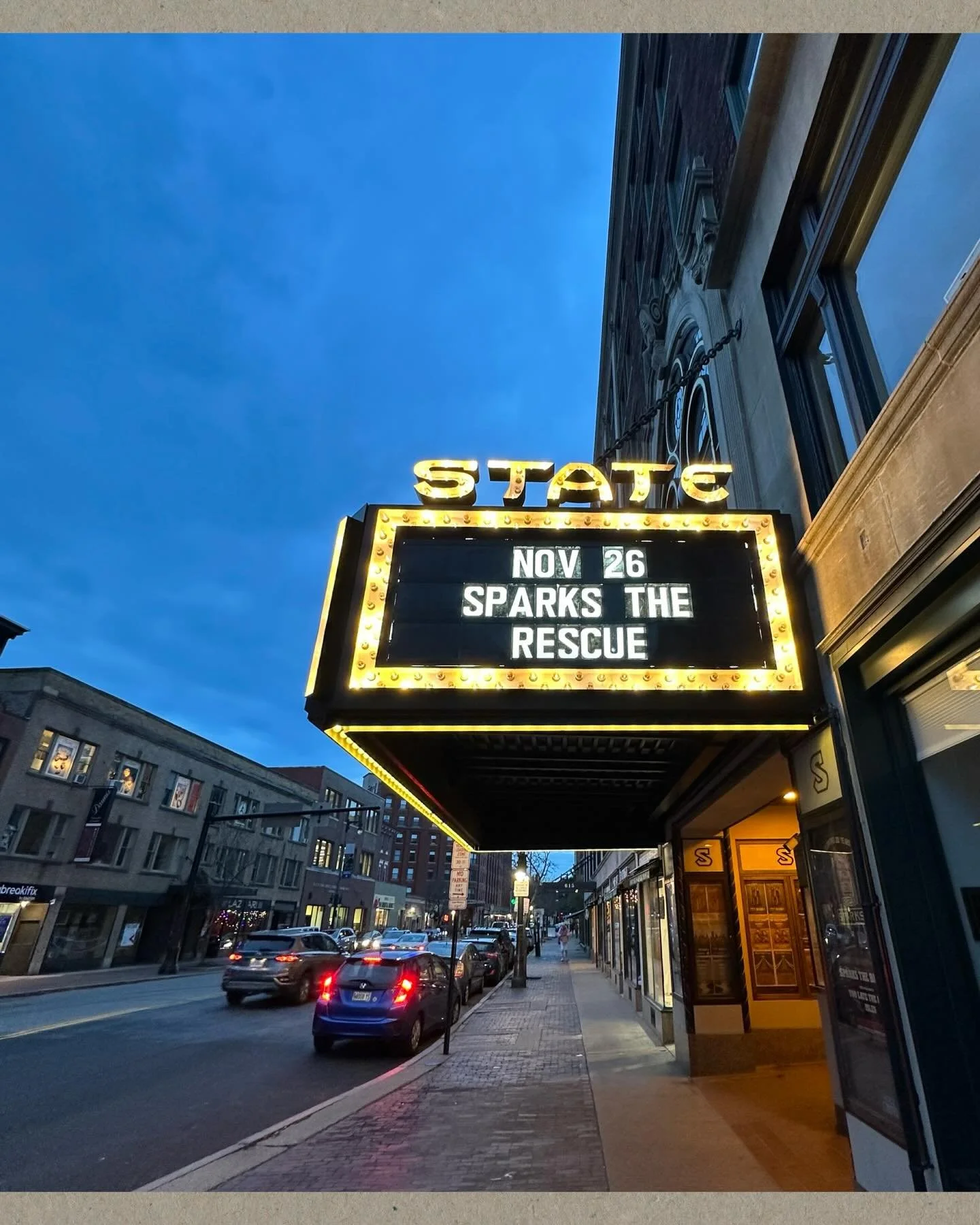We&rsquo;re not crying, you&rsquo;re crying. 😭 Proud of everyone involved here this week. Thanks @statetheatreportland for being home base for so many! This week is so special. 

11.26 - @sparkstherescue 
w/ @toolatethehero + @islesisaband 
11.28 - 