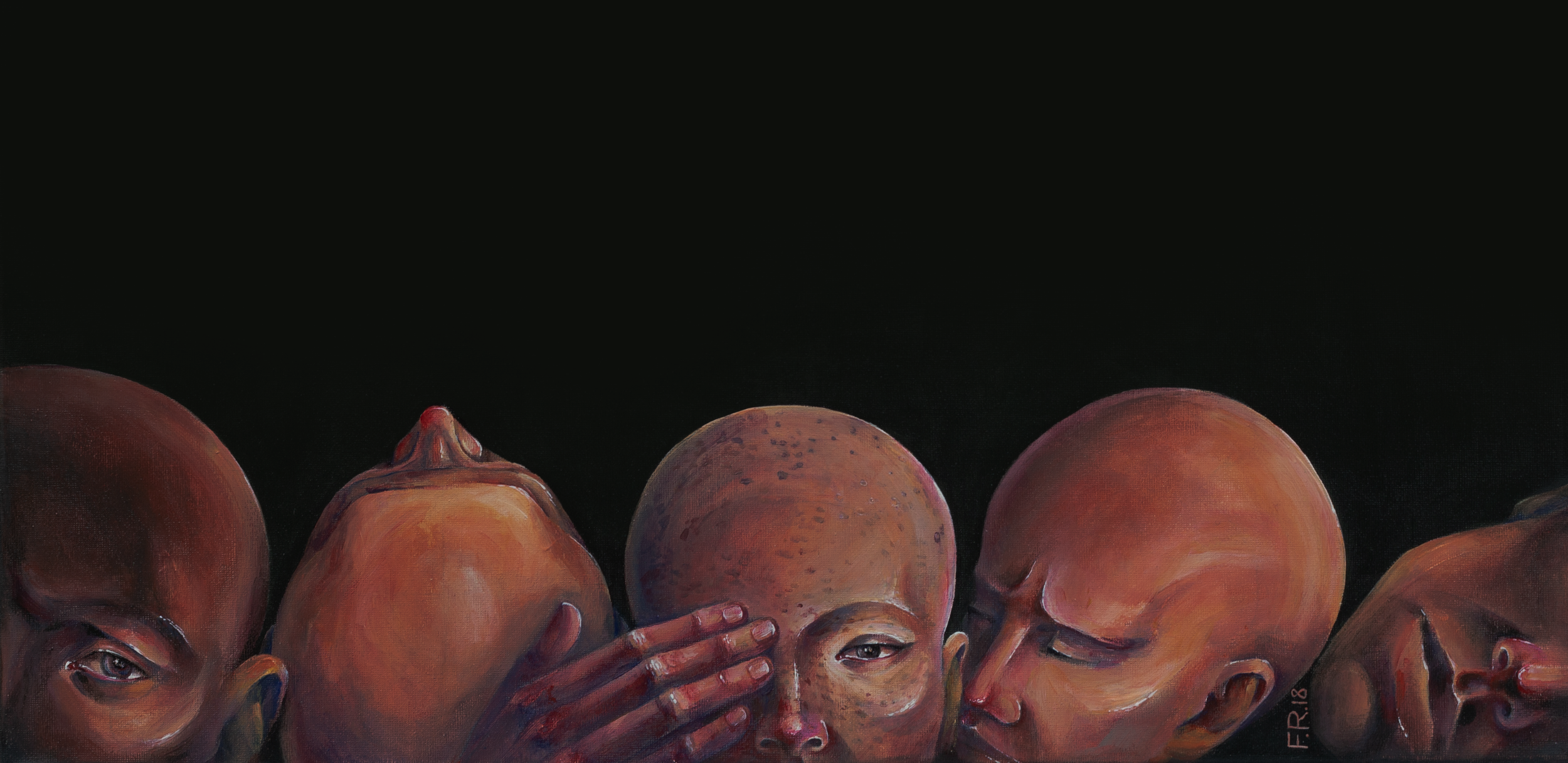 The Personalities, 2018  
12 × 23,5 in