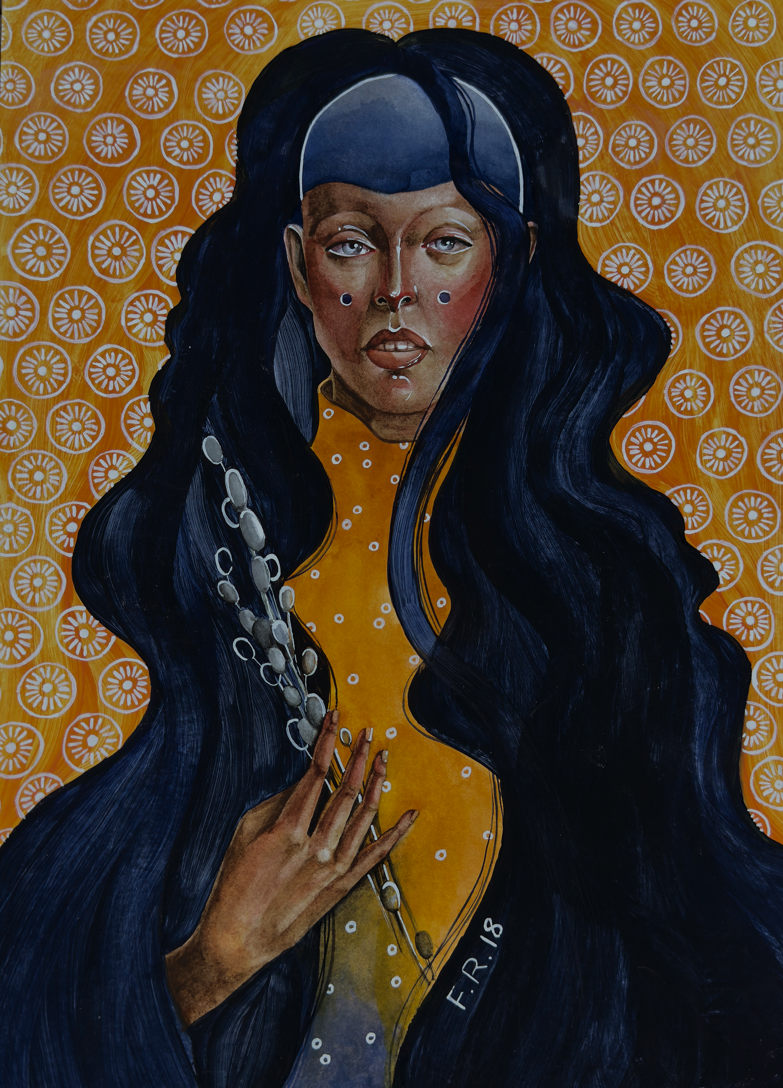 Pacification, 2018  
13 × 9,5 in