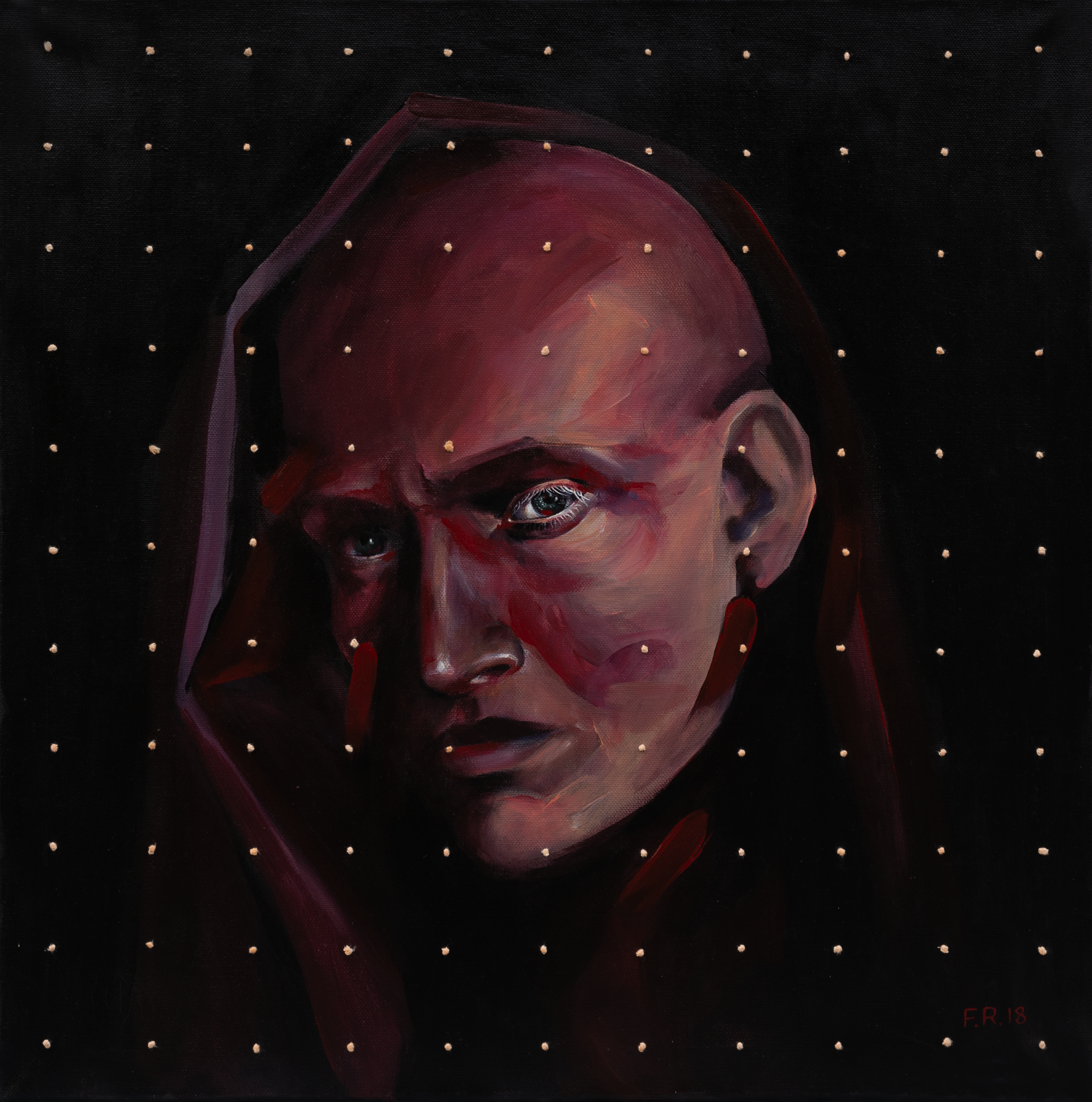 I Shall Return, 2018  
23,5 × 23,5 in