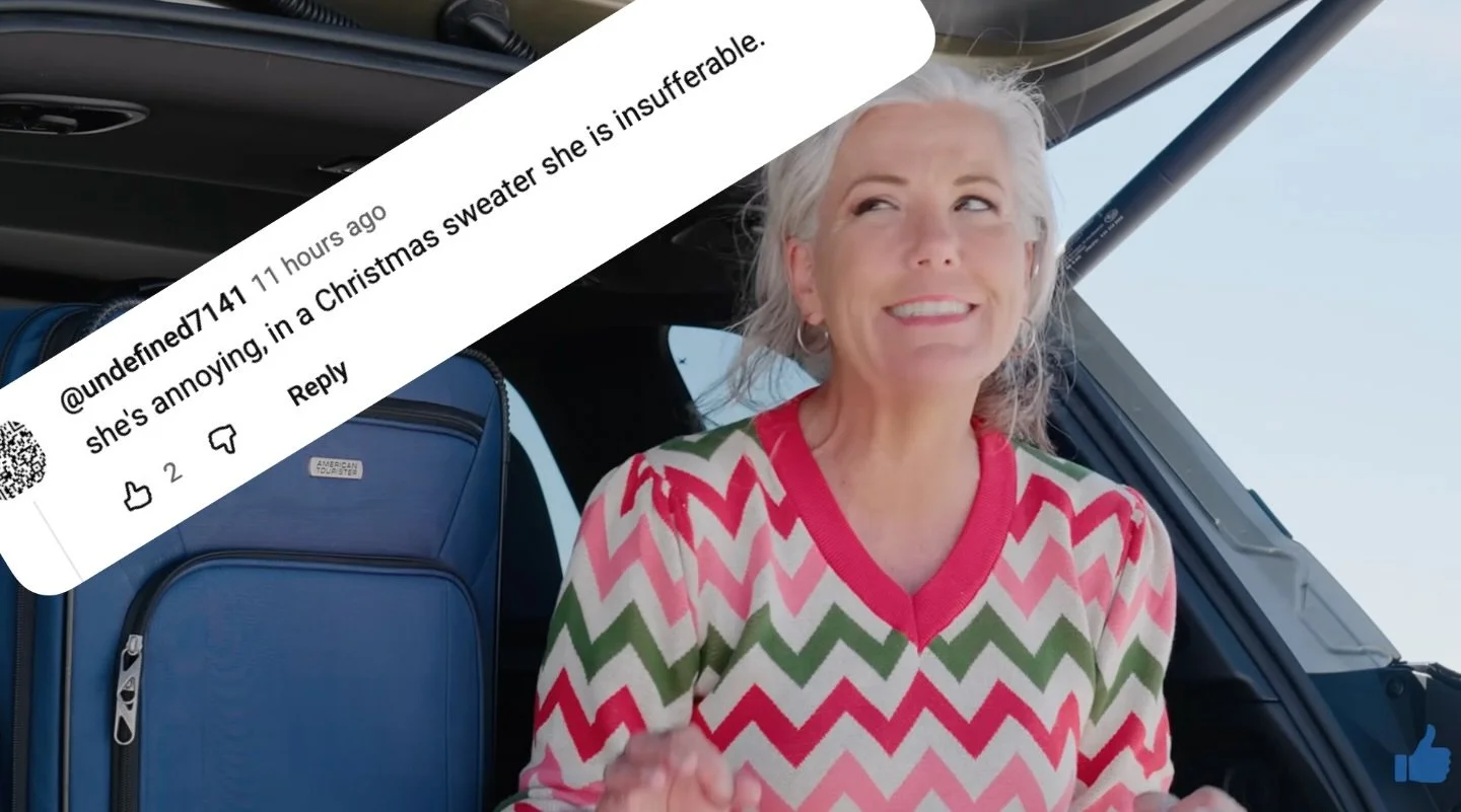 Go watch the reviewer (me) that @undefined7141 called &ldquo;insufferable.&rdquo; Are they right about the sweater? 
Link in my stories. 
@edmundscars 
@oxknitclothing