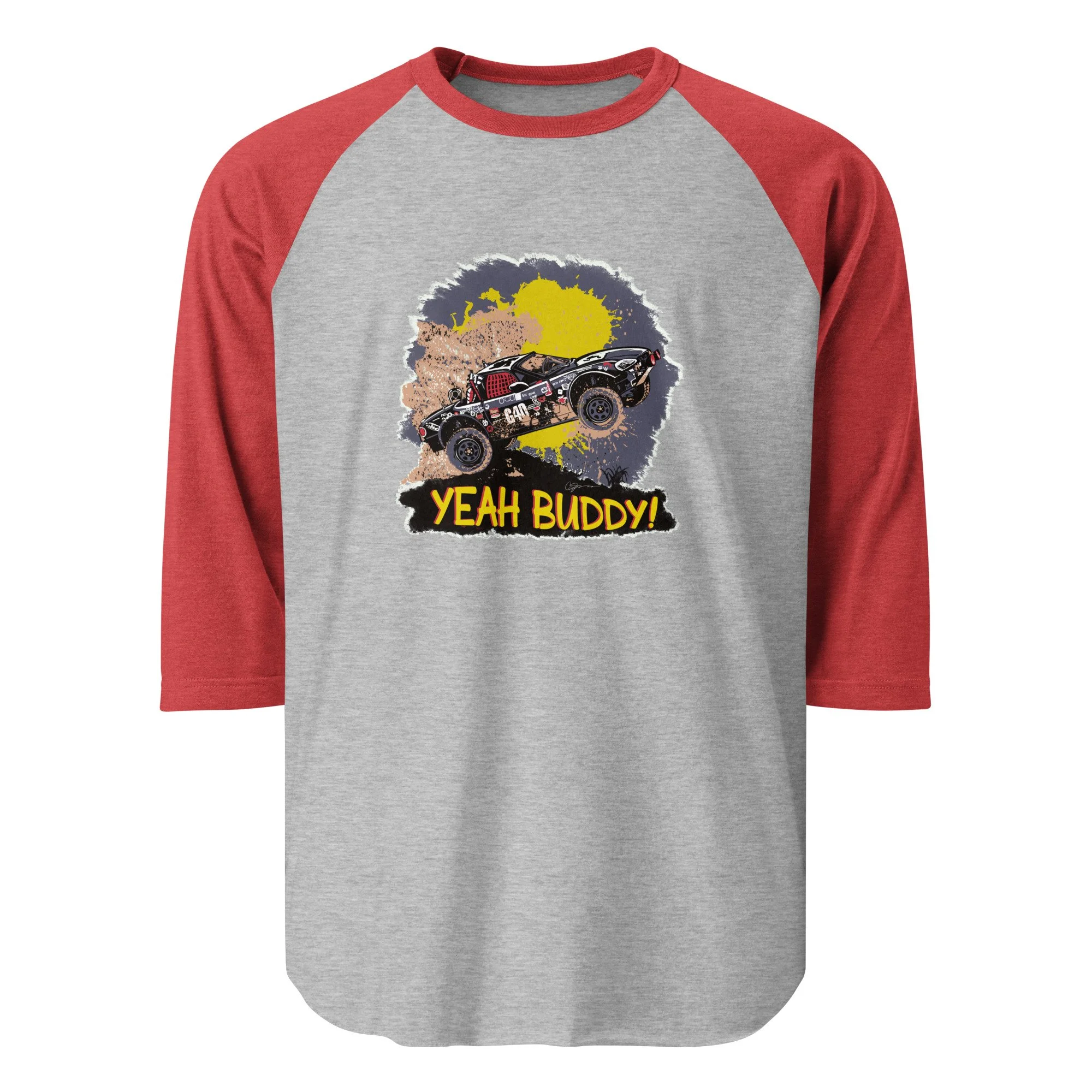 Yeah Buddy 3/4 Sleeve Raglan Shirt