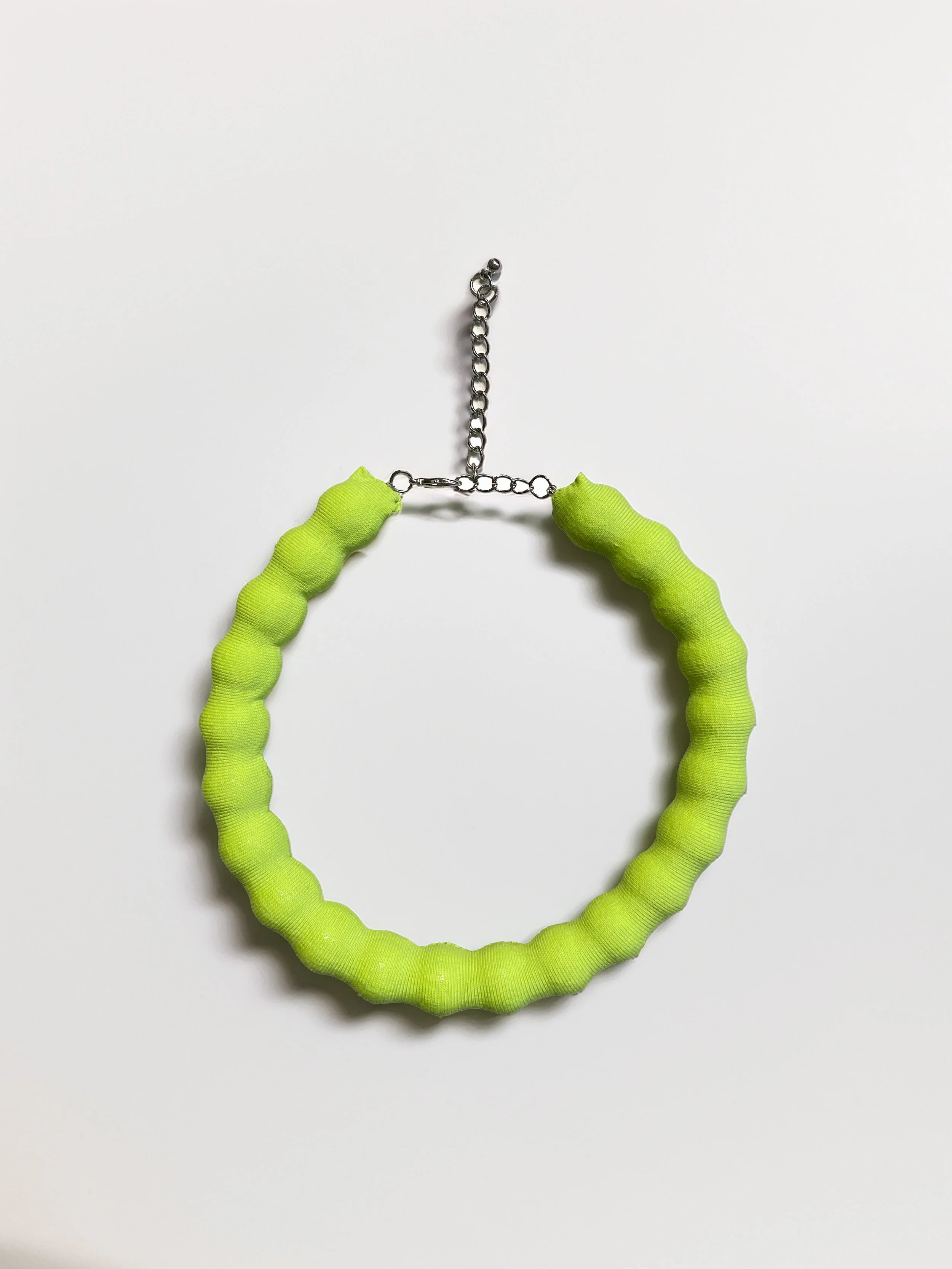 Soft Pearl Choker - Lime