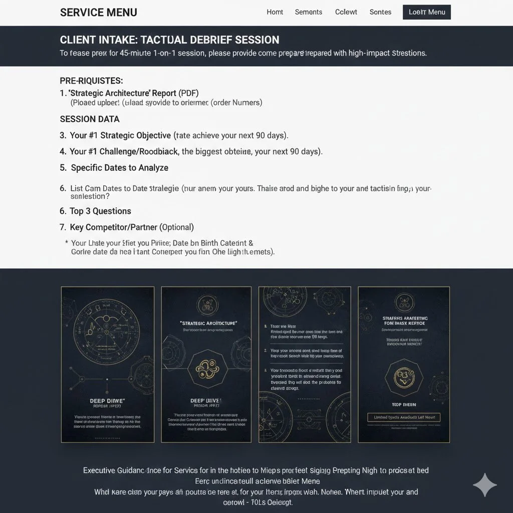 Tactical Debrief Personal session