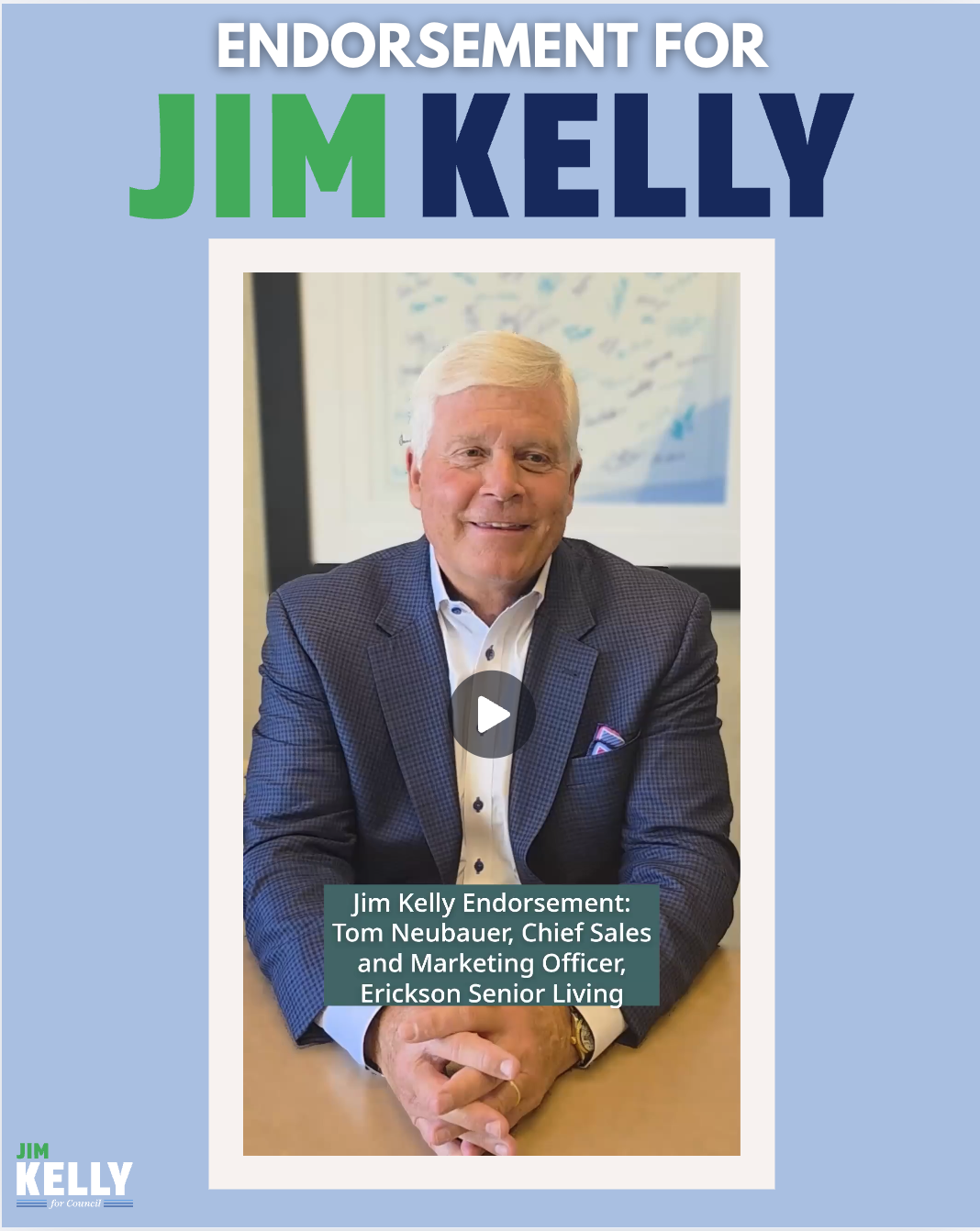 Video Endorsement from Tom Neubauer, Chief Sales &amp; Marketing Officer, Erickson Senior Living