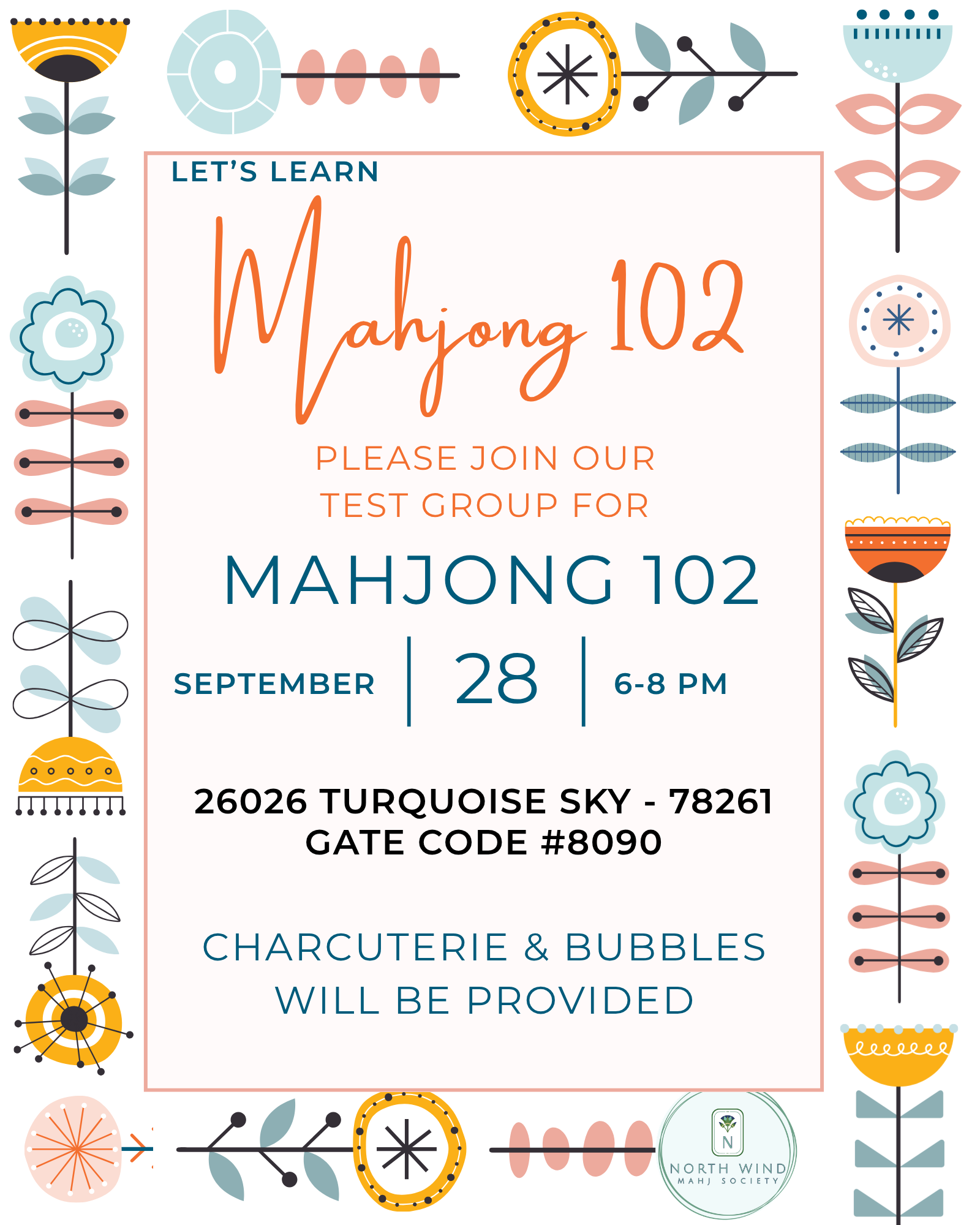 VIP Event | 9/28 Mahj 102