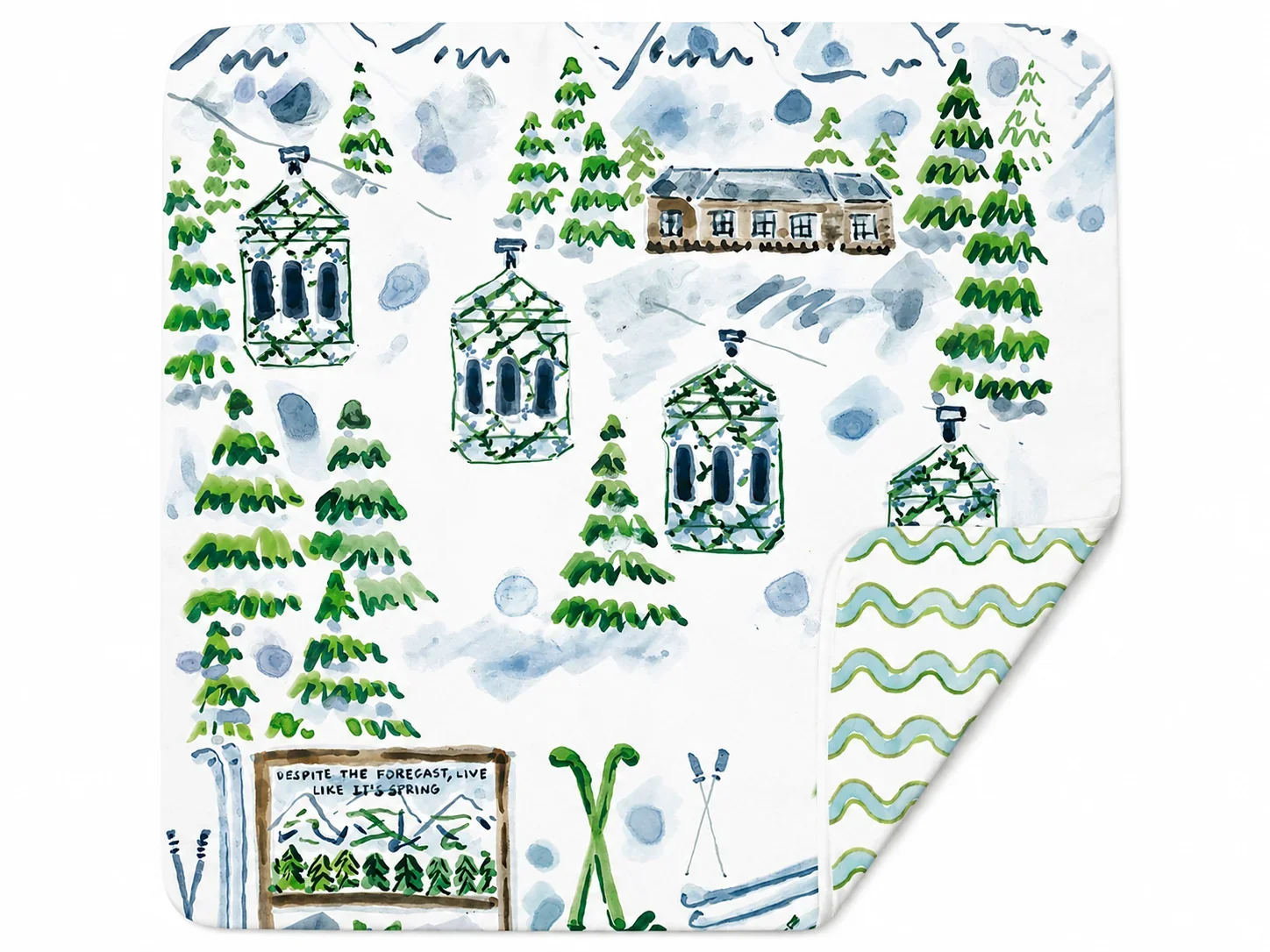Aprés Double-Sided Mahjong Mat