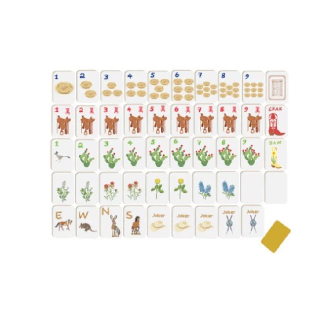 Out West Mahjong Tiles