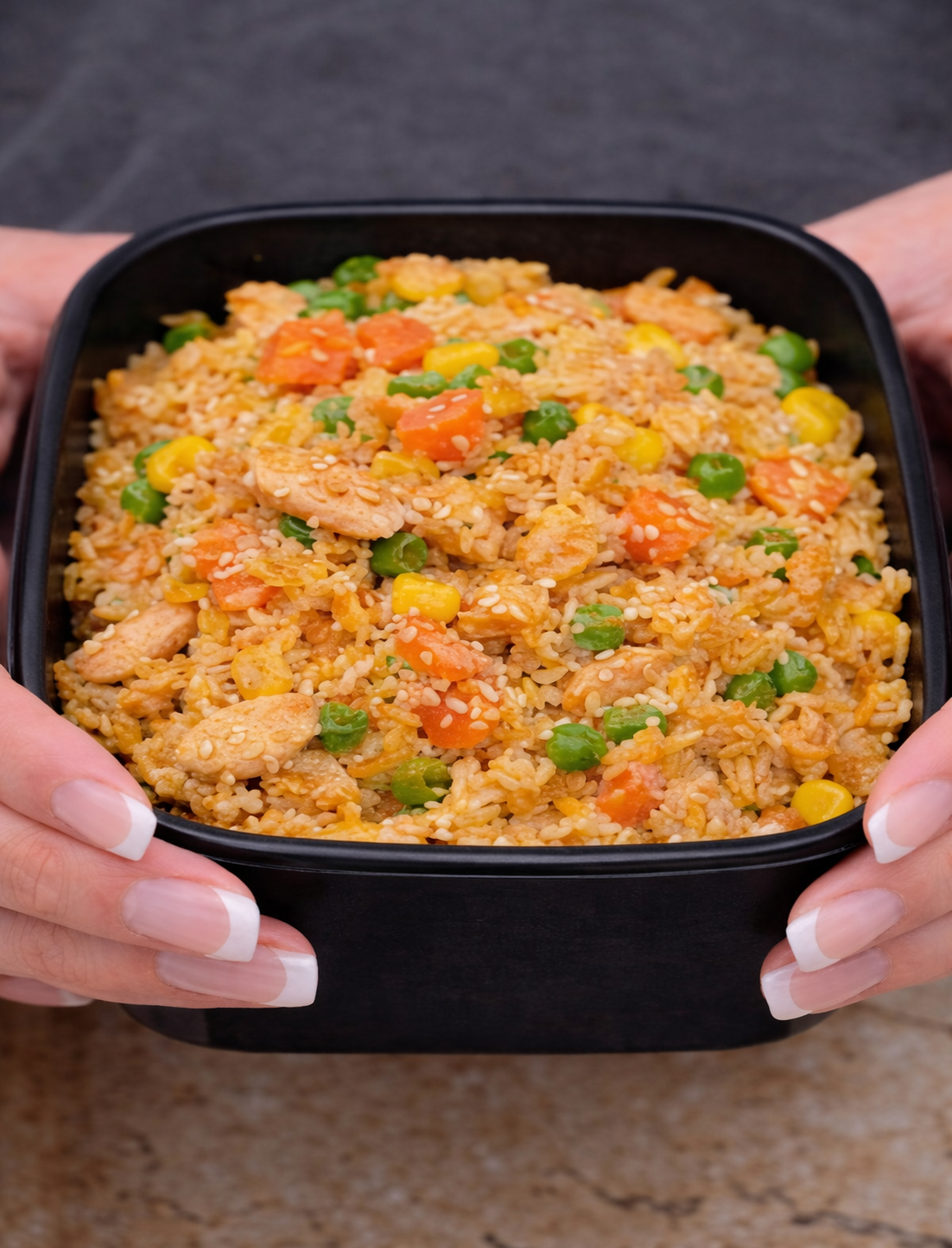 Chili Garlic Fried Rice