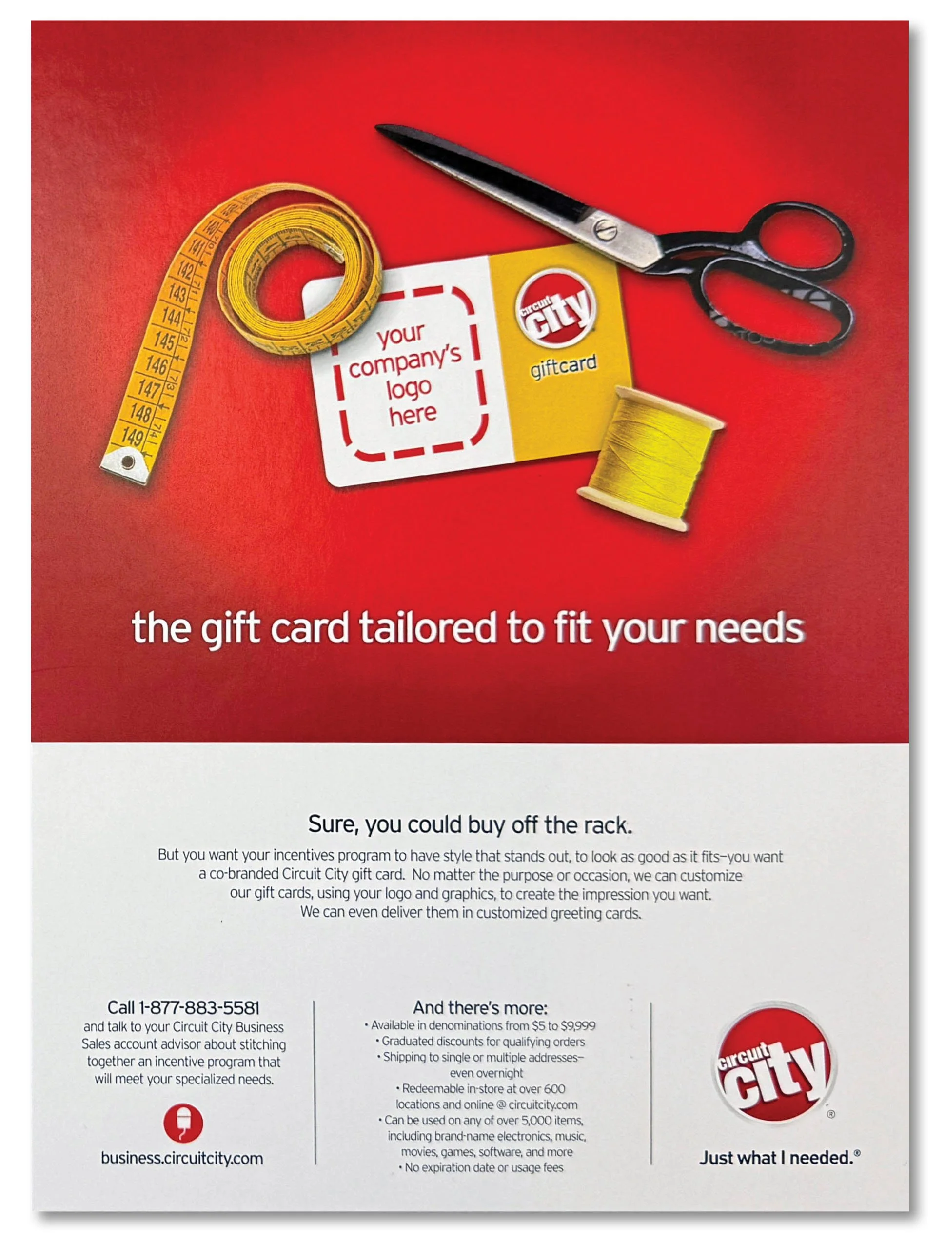 Full page magazine promoting business-to-business bulk sales.