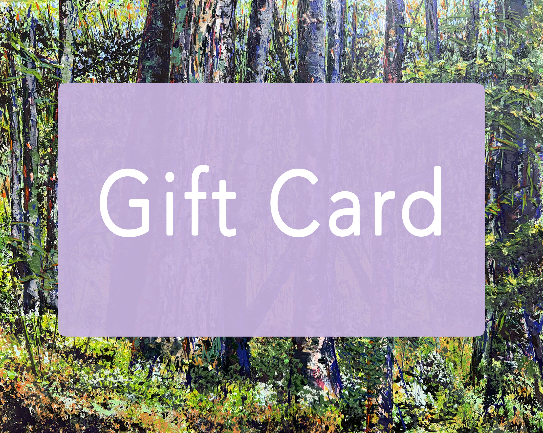 Let them choose with a gift card!