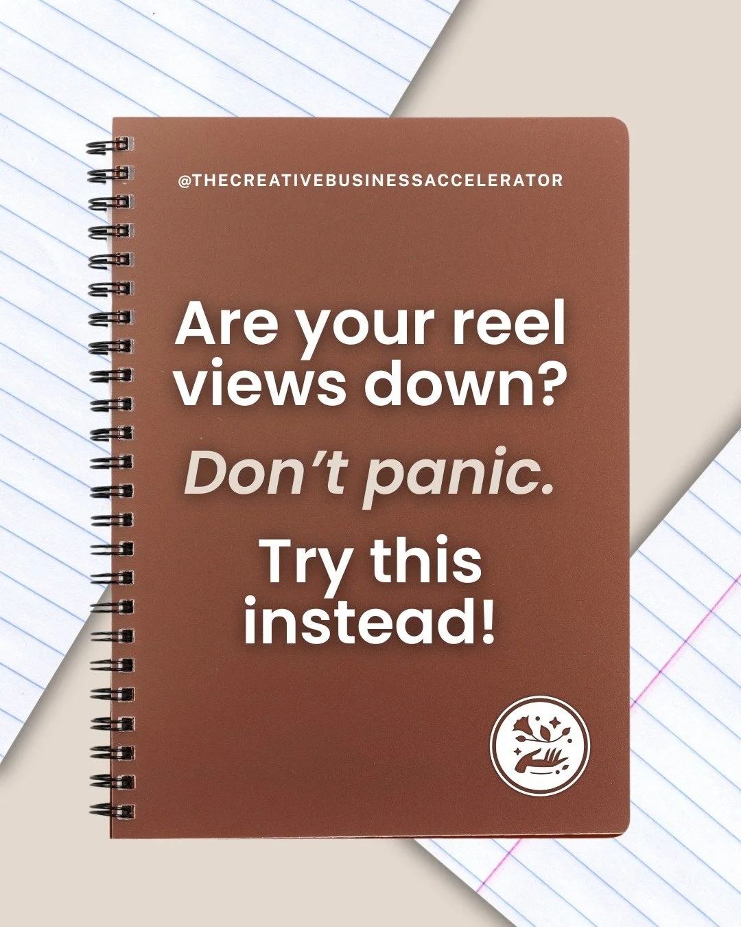 If your reel views are down lately, you&rsquo;re not alone. A lot of experts are saying platforms are oversaturated with reels right now... which means new opportunities are opening up for other formats 👀

This is your chance to test something diffe