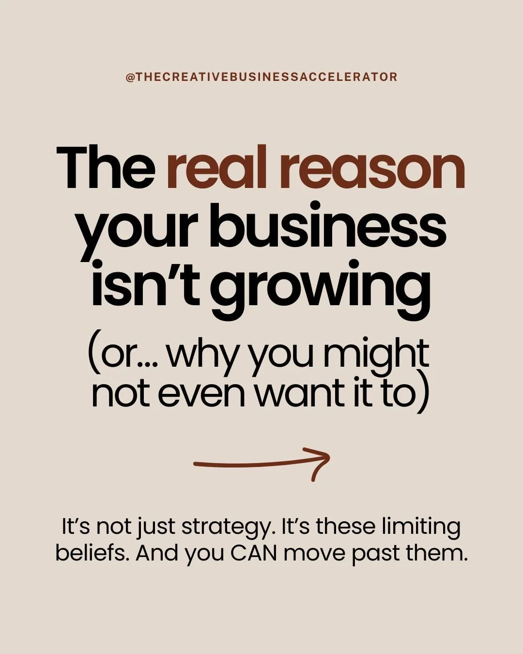 Vulnerability time! I used to struggle with ALL OF THESE. I've made a lot of progress over the years (this work takes time) but I'm still confronting numbers 4, 5, and 6 daily.

Why am I sharing this with you? Because you need to name the belief befo