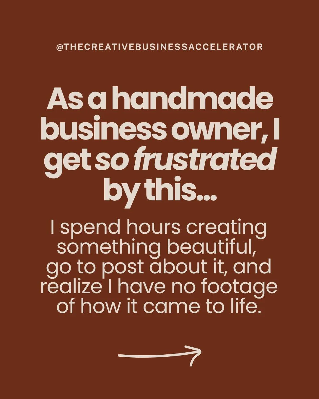 If you always finish a project and realize you forgot to take a single photo or video of the process&hellip; this is for you 😅

We've got enough on our plates. Let's work smarter, not harder! Give this simple process for content creation a try, and 