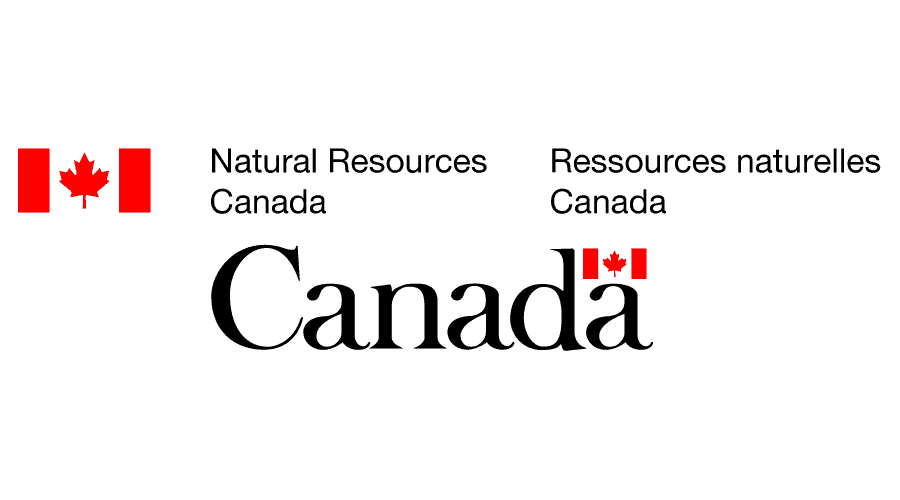 Logo of Natural Resources Canada with a red maple leaf between two vertical red bars, the word 'Canada' in large black text, and smaller bilingual text of 'Natural Resources Canada' and 'Ressources naturelles Canada'
