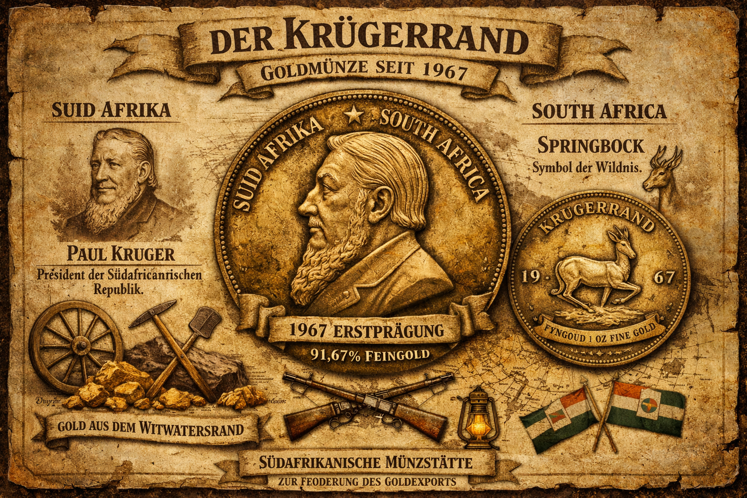 Die Anlagemünze: Der Krügerand