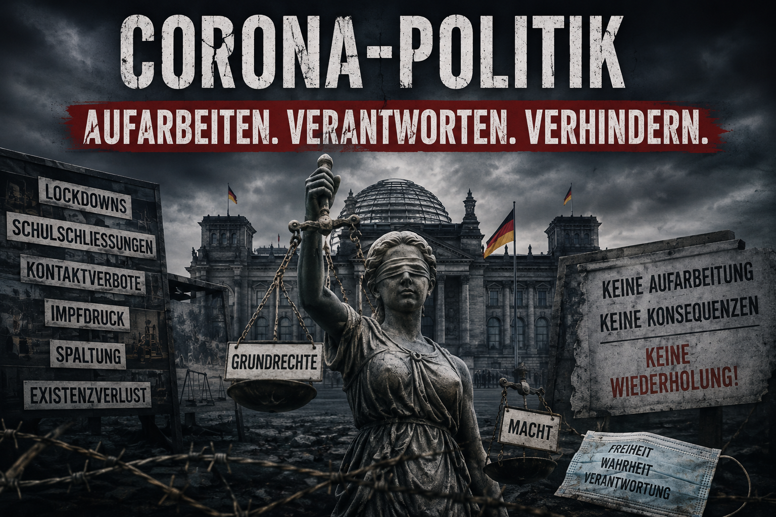 Corona-Politik in Deutschland: Warum Aufarbeitung ohne Konsequenzen wertlos bleibt