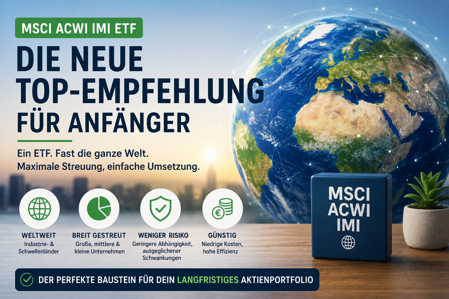 Der MSCI ACWI IMI – die neue Top-Empfehlung für Aktien-ETF-Einsteiger