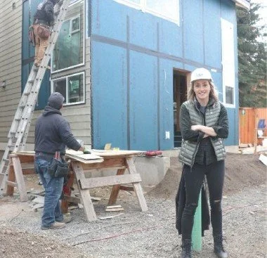 Building Community,  Literally