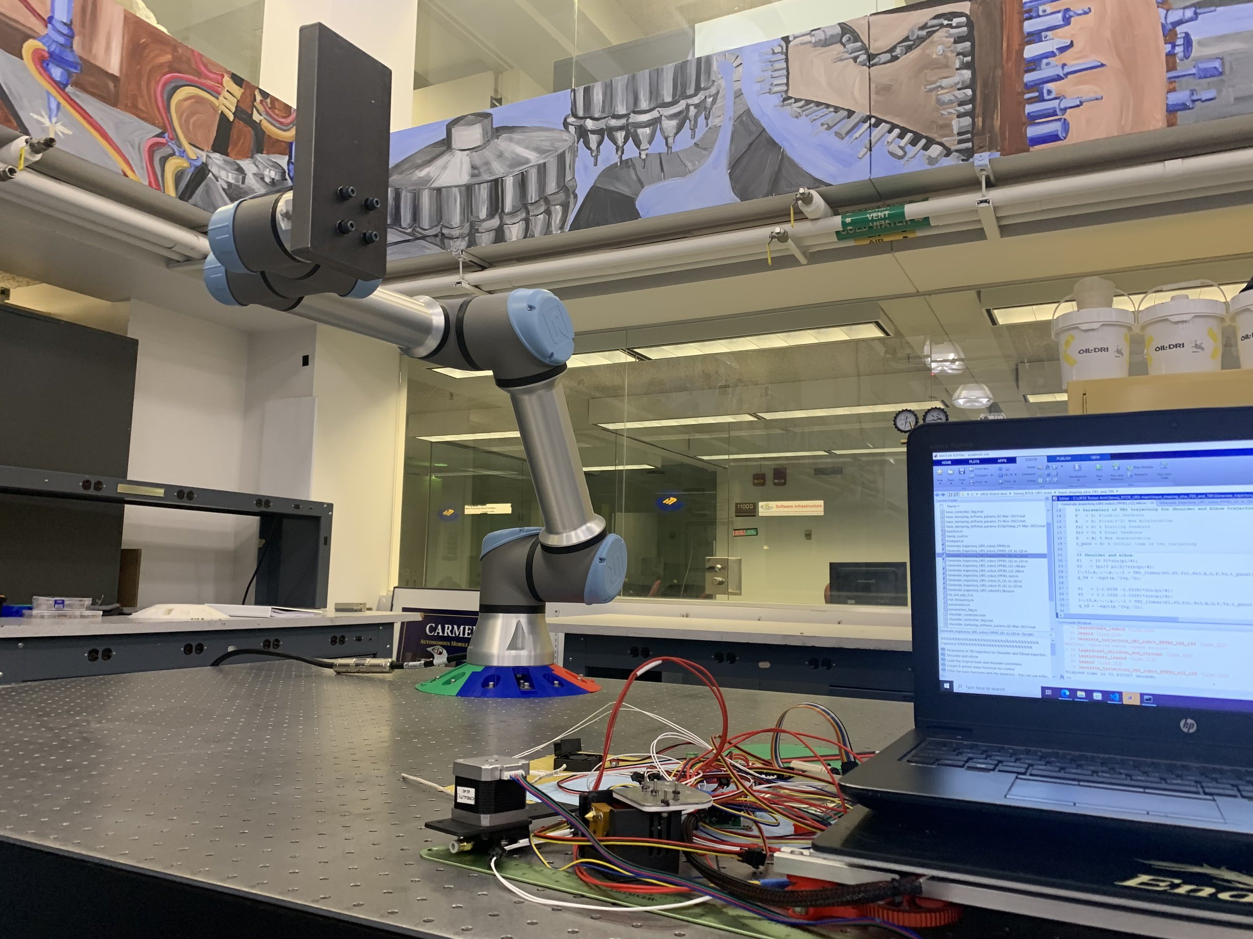 UR5 Vibration Reduction