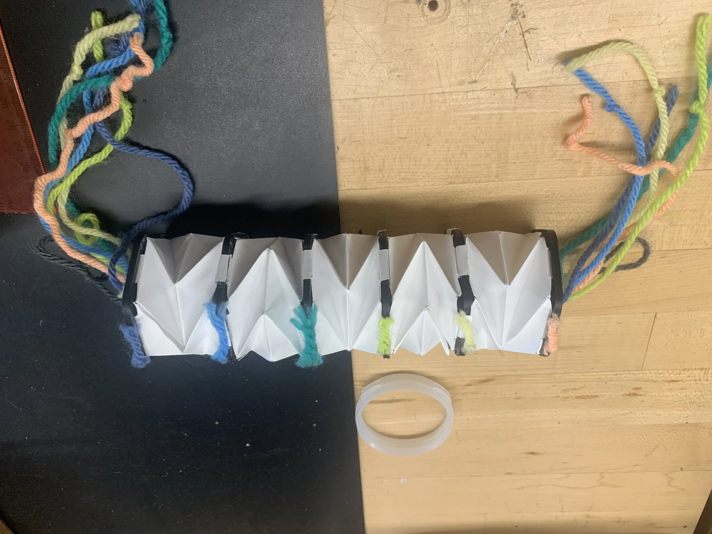 Soft Robotic Kresling Snake